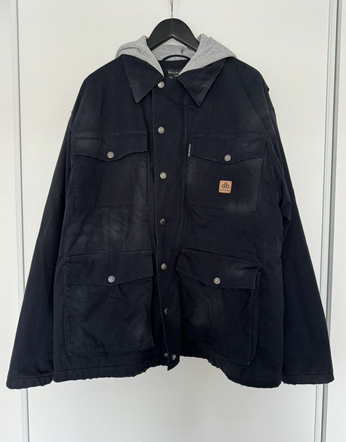 Balenciaga Balenciaga Double Layered Workwear Carhartt Parka Jacket Size US M / EU 48-50 / 2 - 1 Thumbnail
