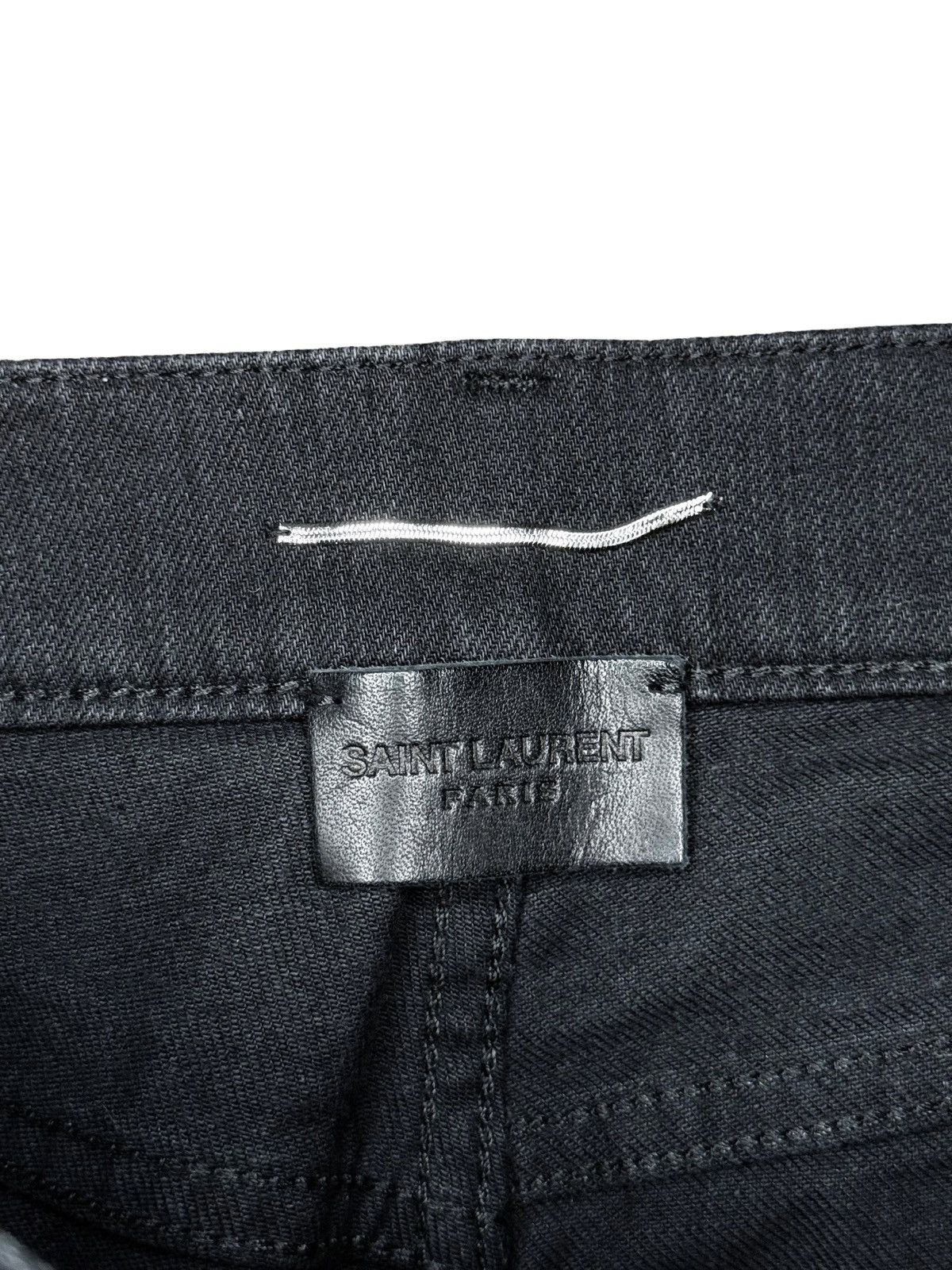 Saint Laurent Paris Saint Laurent Paris SS18 D02 Black Jeans Size US 28 / EU 44 - 3 Thumbnail