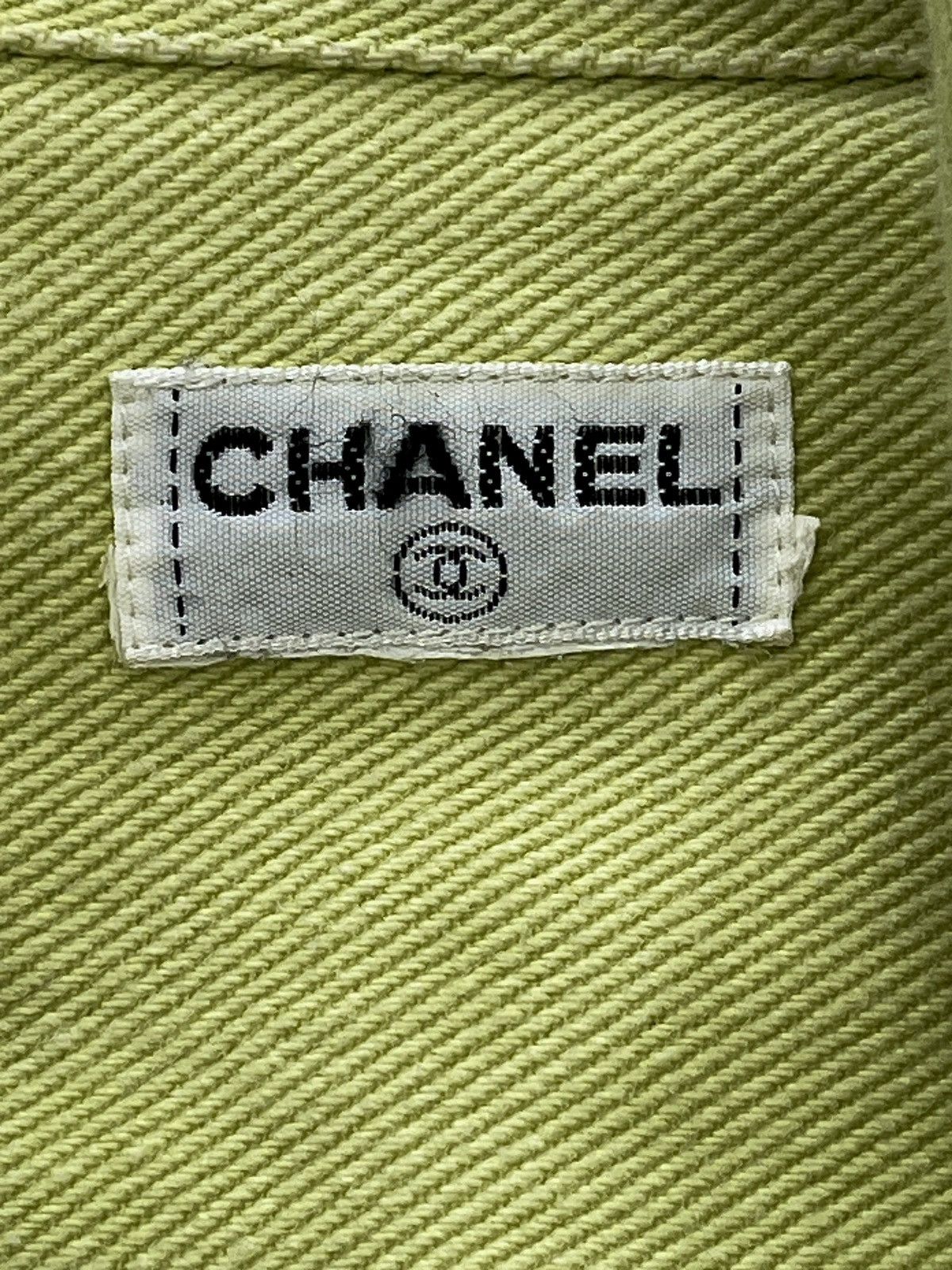 Chanel Vintage Denim Blazer Size L / US 10 / IT 46 - 7 Thumbnail