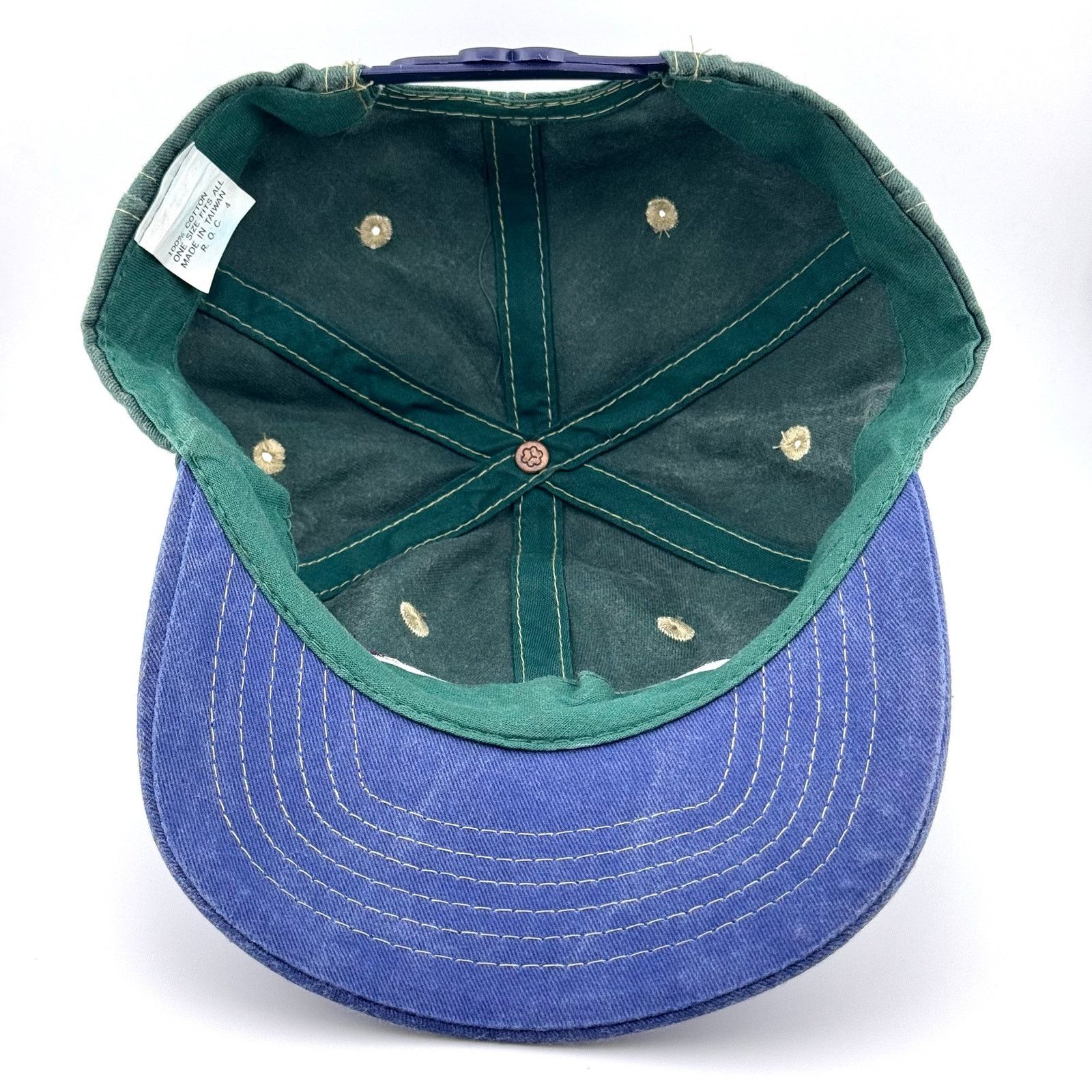 Wilson Vintage Wilson Cap Unique W Snap Closure 90s Hat Retro Cap Size ONE SIZE - 5 Thumbnail