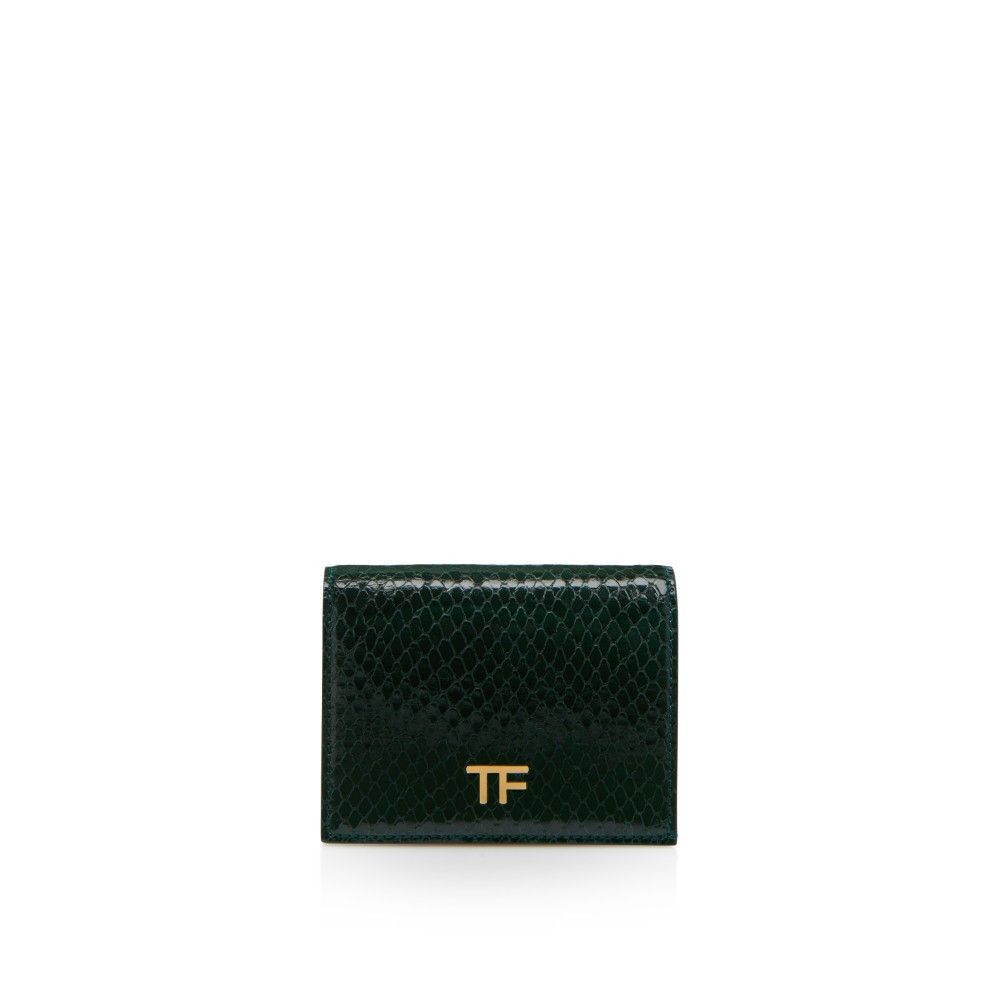 Tom Ford o1loc1c1024 S0431T Size: OS / Mini Wallet in Dark Green Size ONE SIZE - 1 Preview