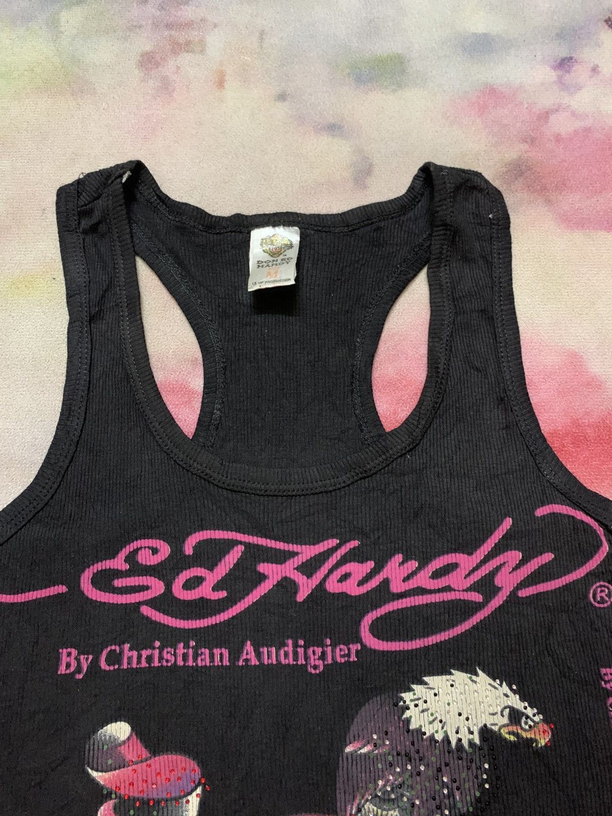 Ed Hardy Ed Hardy Don Skull Tanktop Made In USA Size US S / EU 44-46 / 1 - 4 Thumbnail