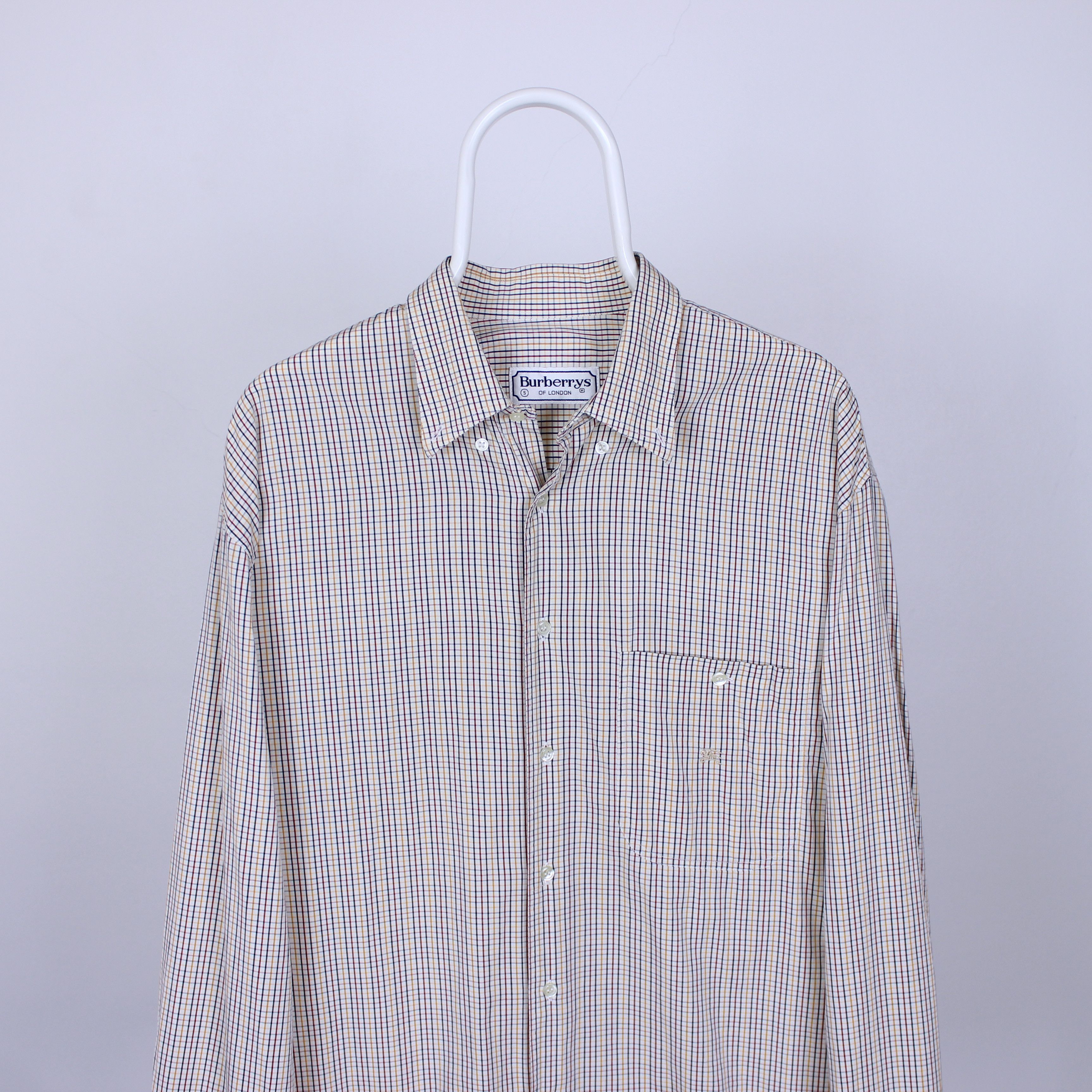 Burberry Burberry shirt buttons ups XL cotton men Size US XL / EU 56 / 4 - 1 Thumbnail