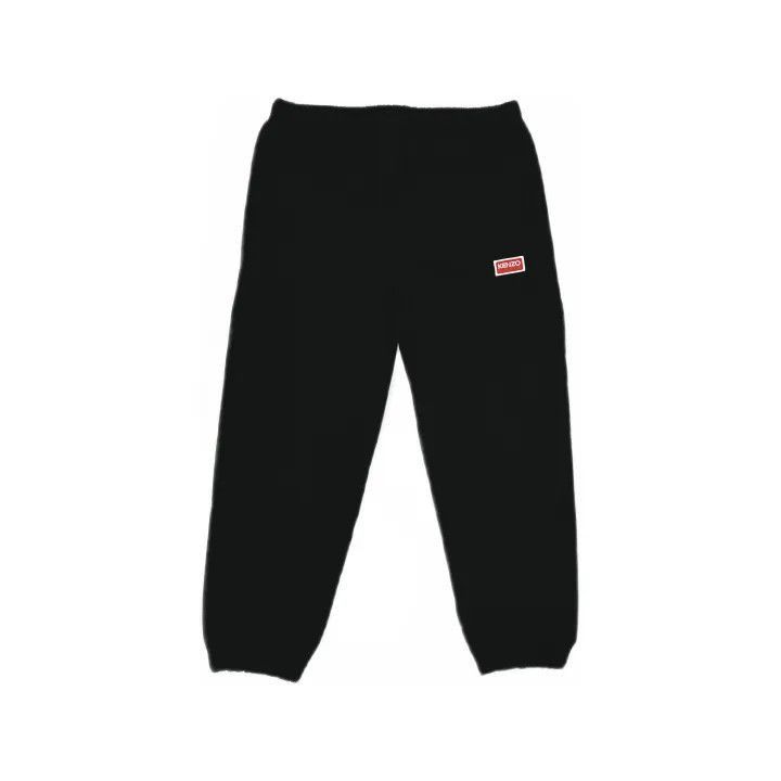 Kenzo KENZO Black Logo Knit Sweatpants for Men -2507 Size US 40 / EU 56 - 2 Thumbnail