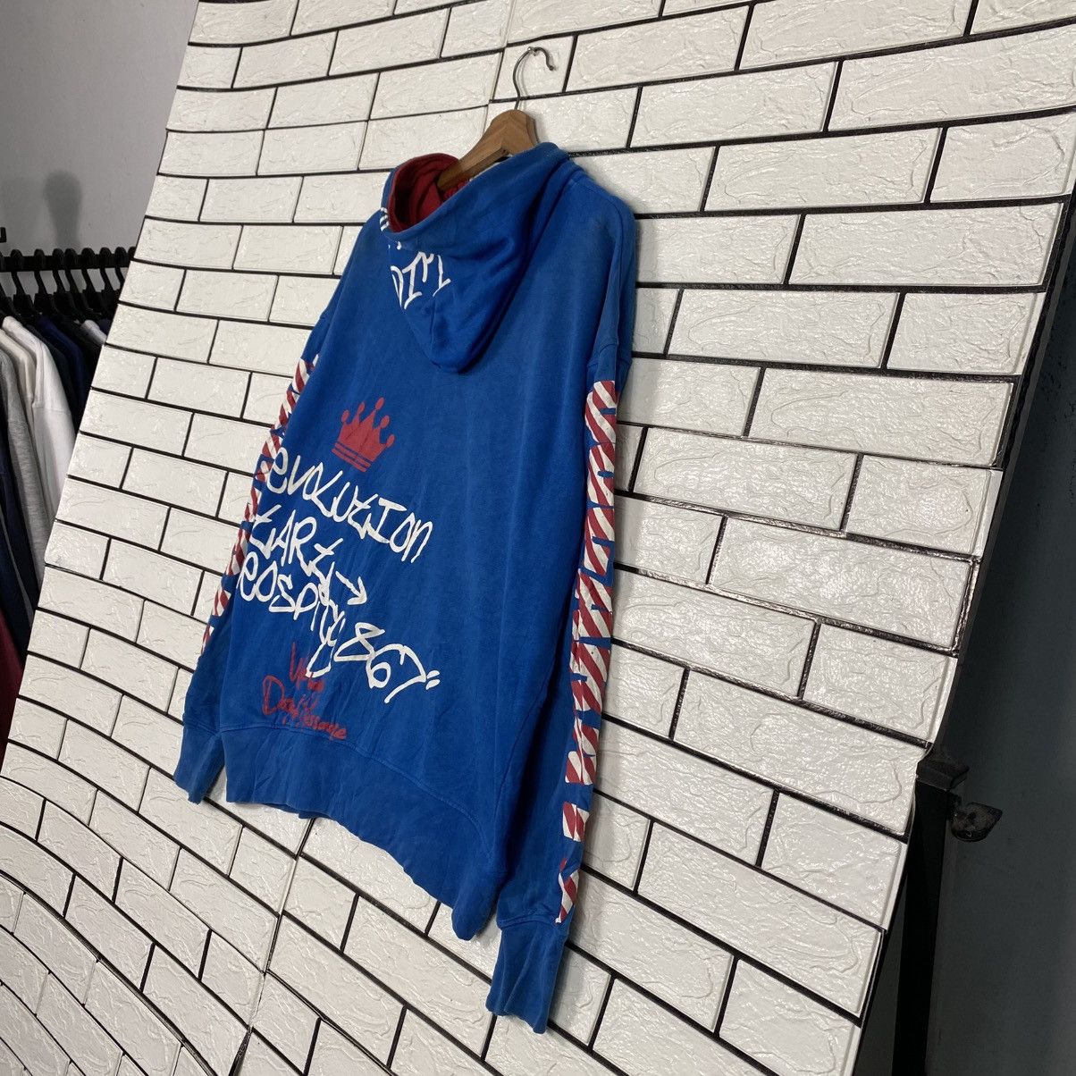 Defective Struct 📌Vintage Zipper Hoodie Defectibe Struct Punk Design Size US L / EU 52-54 / 3 - 12 Thumbnail