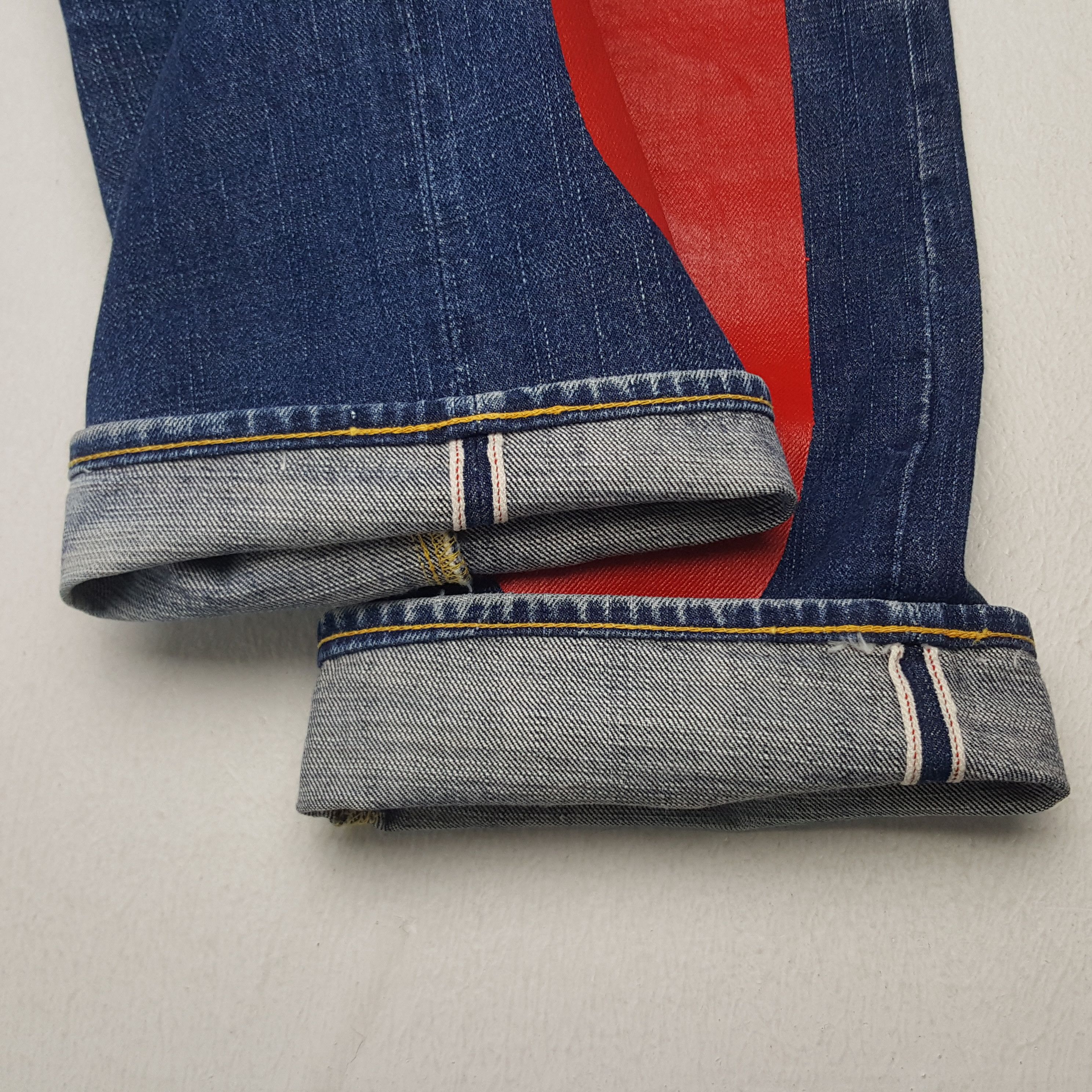 Evisu Vintage Evisu Paris Selvedge Custom Daicock Denim Jeans Size US 28 / EU 44 - 12 Thumbnail