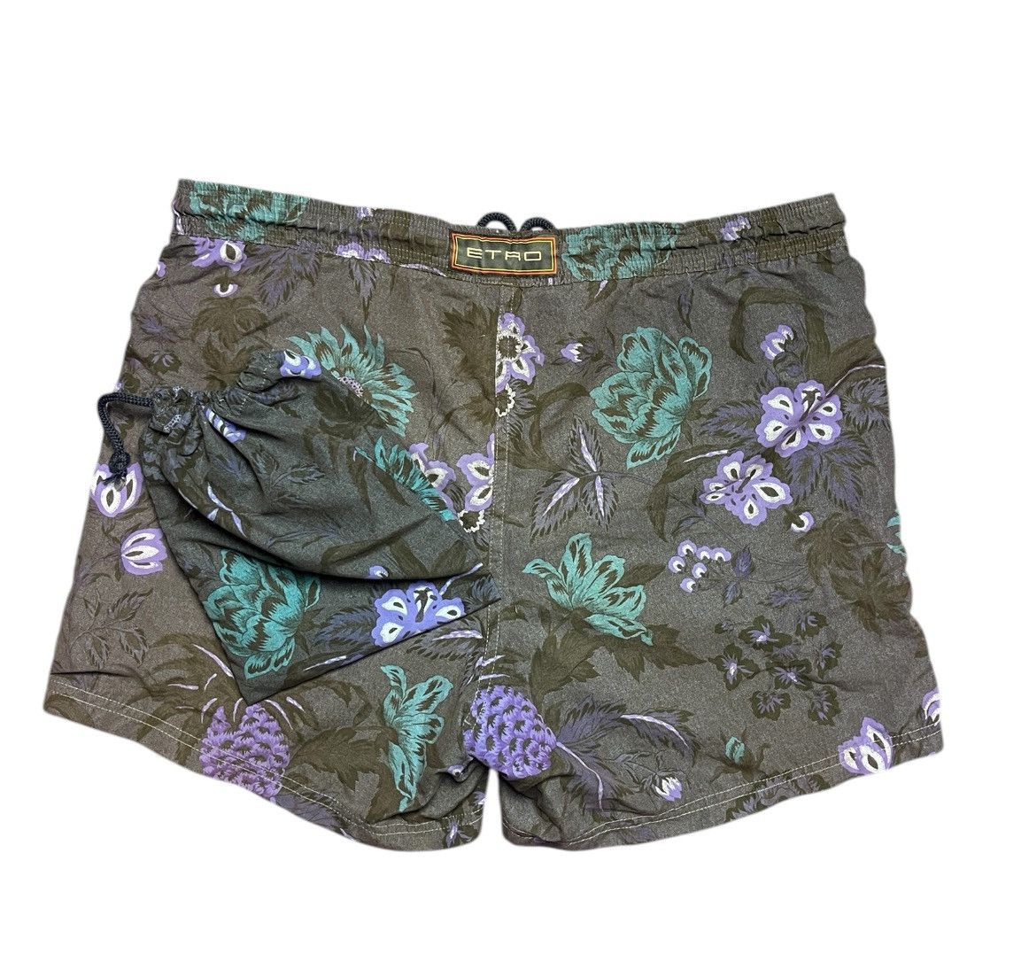 Etro × Vintage Etro Bathing Shorts Size US 32 / EU 48 - 2 Thumbnail