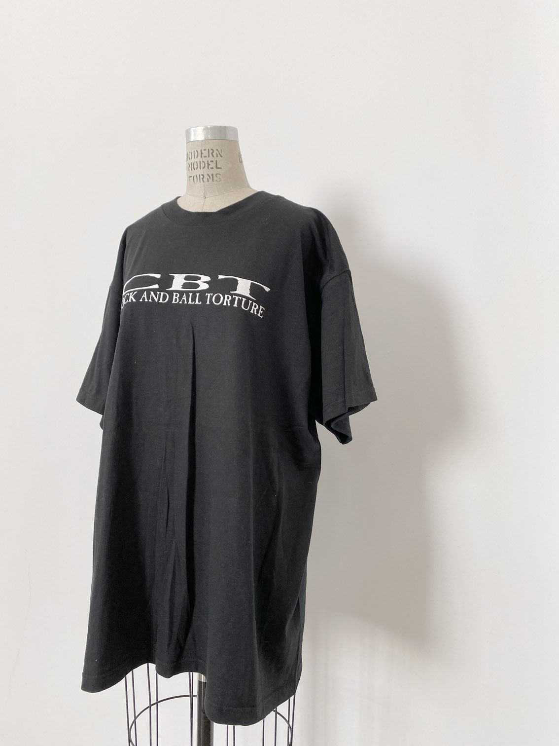 Vintage 00s Vintage CBT T-shirt : Cock and ball torture Size US XL / EU 56 / 4 - 3 Thumbnail