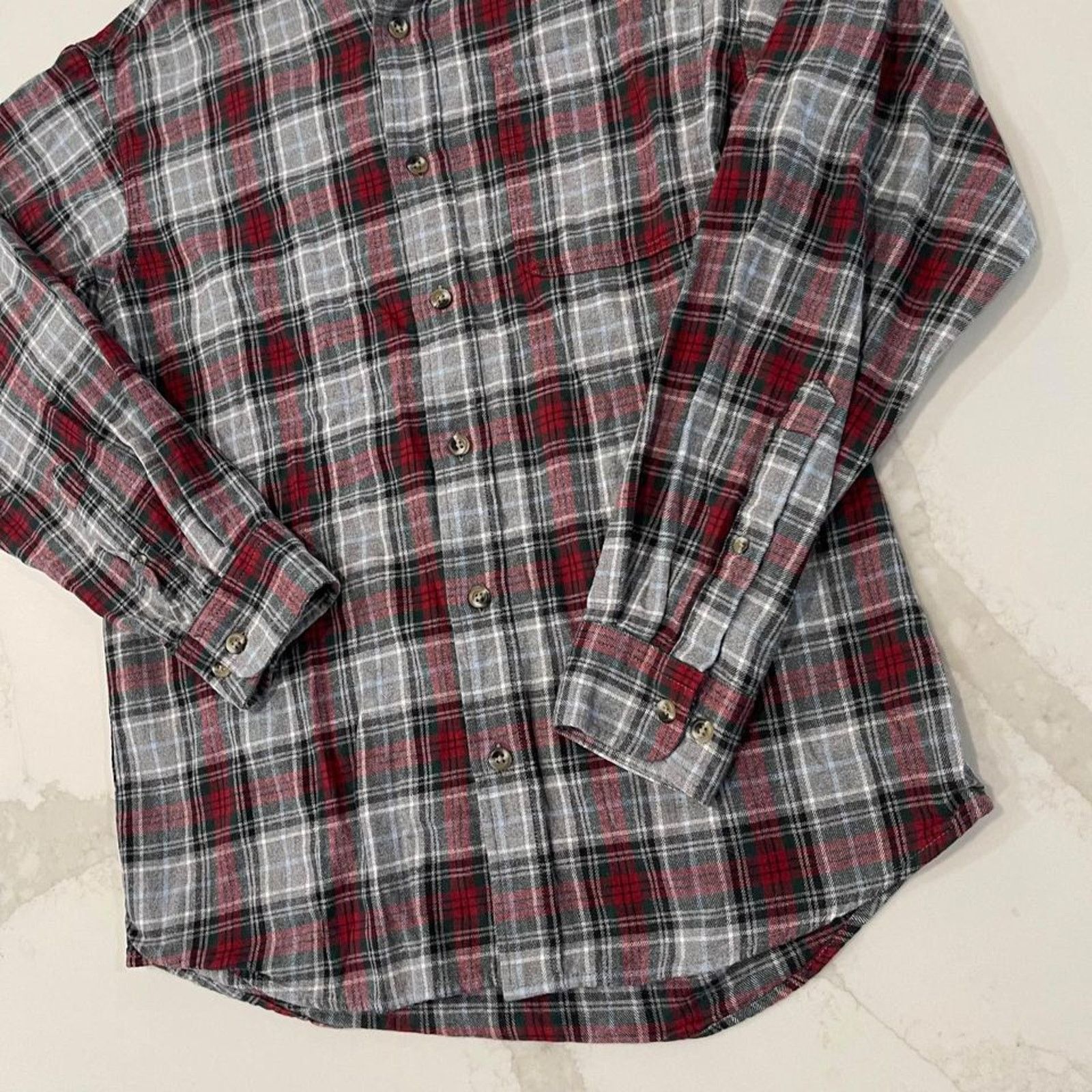 Redhead RedHead Flannel Long Sleeve Button Down Plaid Mens Medium Size US M / EU 48-50 / 2 - 2 Thumbnail