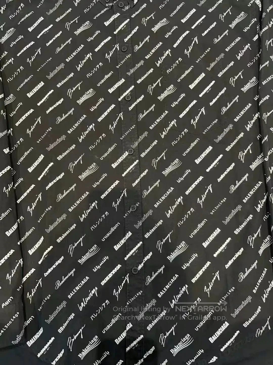 Balenciaga Balenciaga bullet comment letter logo long. Size US L / EU 52-54 / 3 - 3 Thumbnail