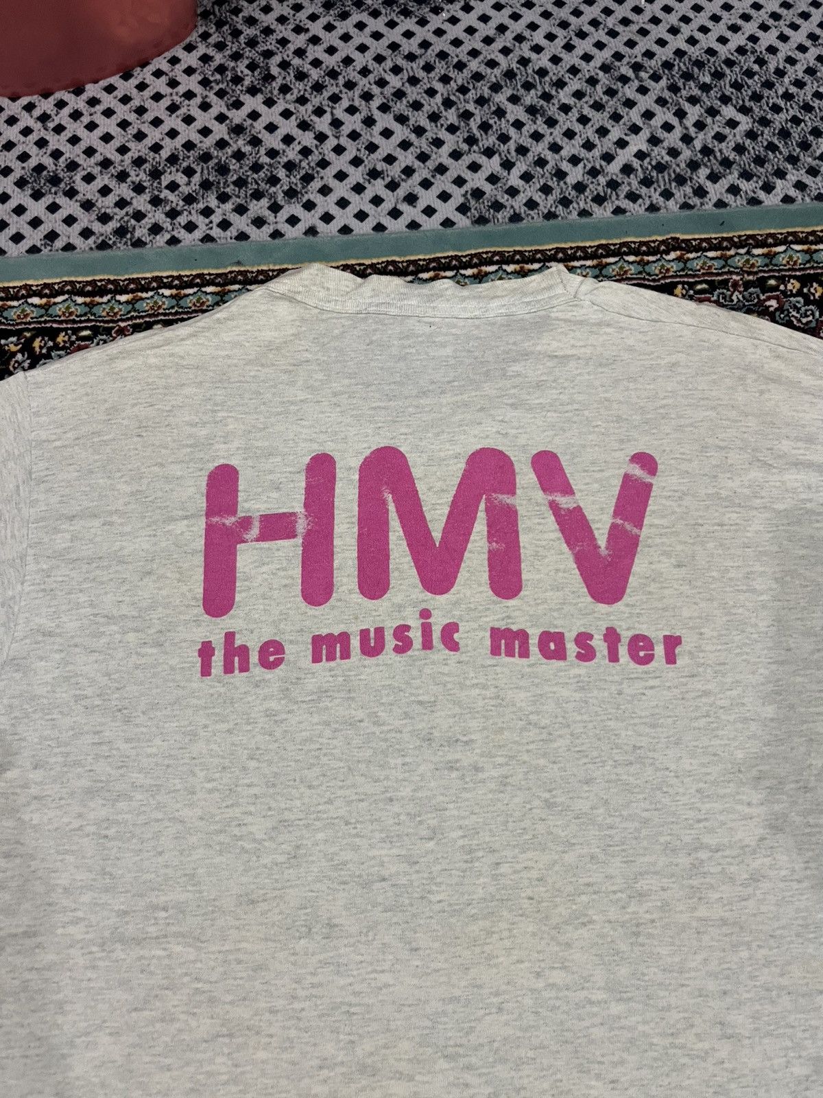 Rap Tees 🔥 90s HMV THE MUSIC MASTER RECORD STORE Size US M / EU 48-50 / 2 - 3 Thumbnail