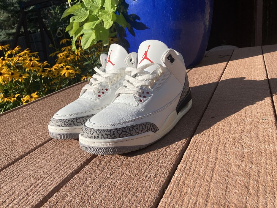 original jordan 3 white cement