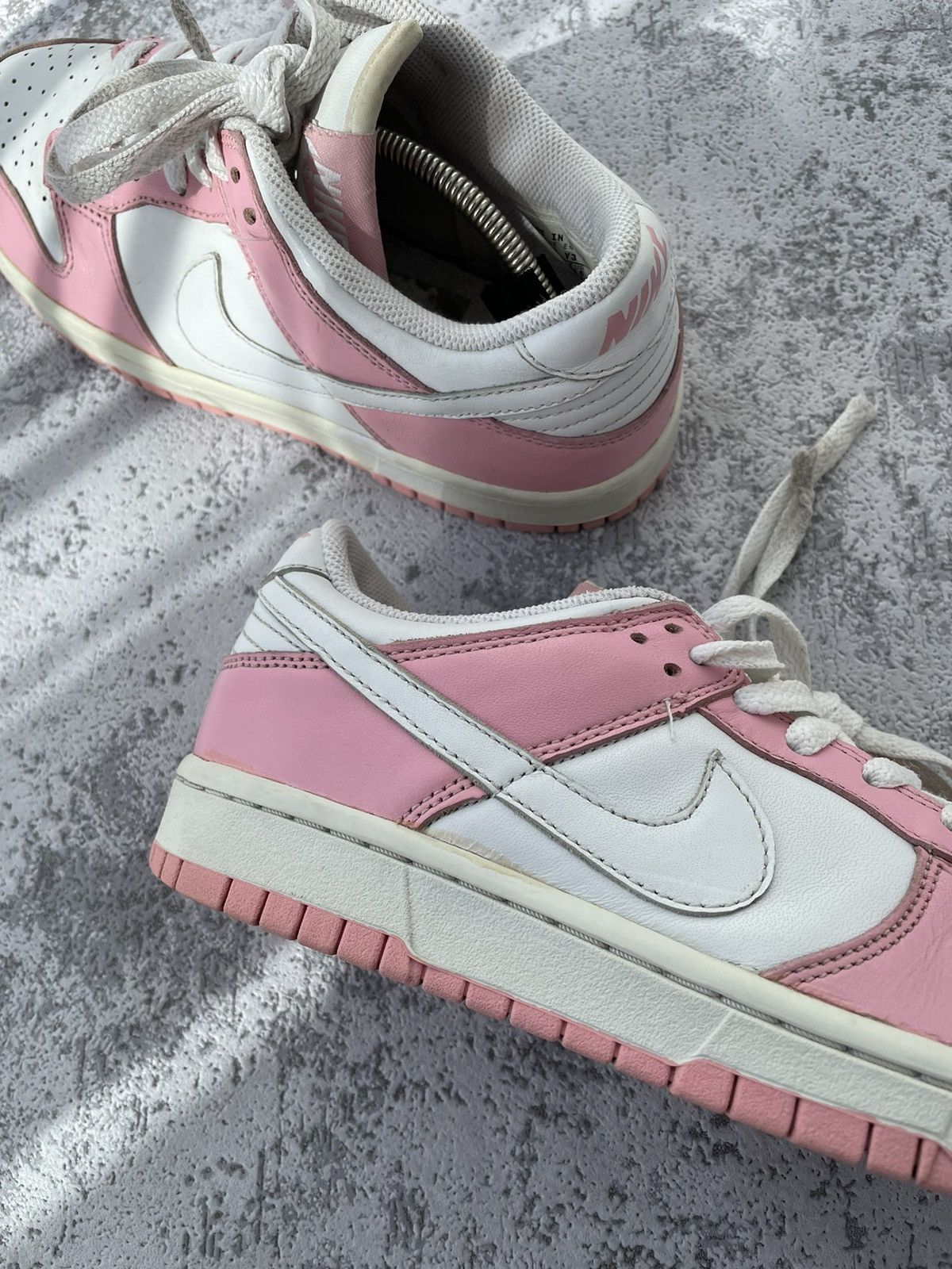 Nike × Vintage Vintage Nike Dunk 2005 Pink Leather Shoes Size US 7.5 / IT 37.5 - 7 Thumbnail