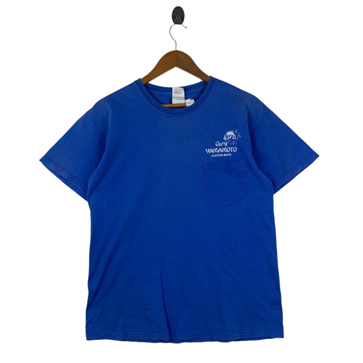 Vintage Vintage GARY YAMAMOTO Custom Baits Fishing Single TShirt Size US M / EU 48-50 / 2 - 3 Thumbnail