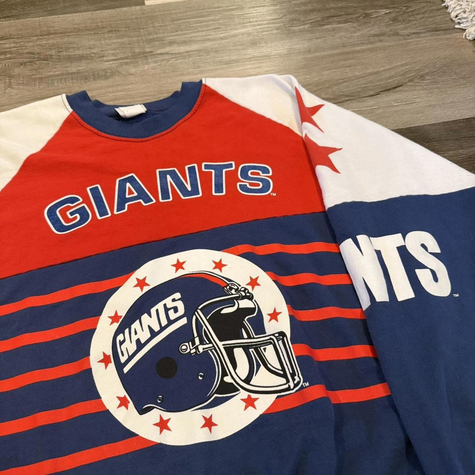 Other vintage New York giants all over print sweatshirt 90s M/L Size US L / EU 52-54 / 3 - 1 Thumbnail