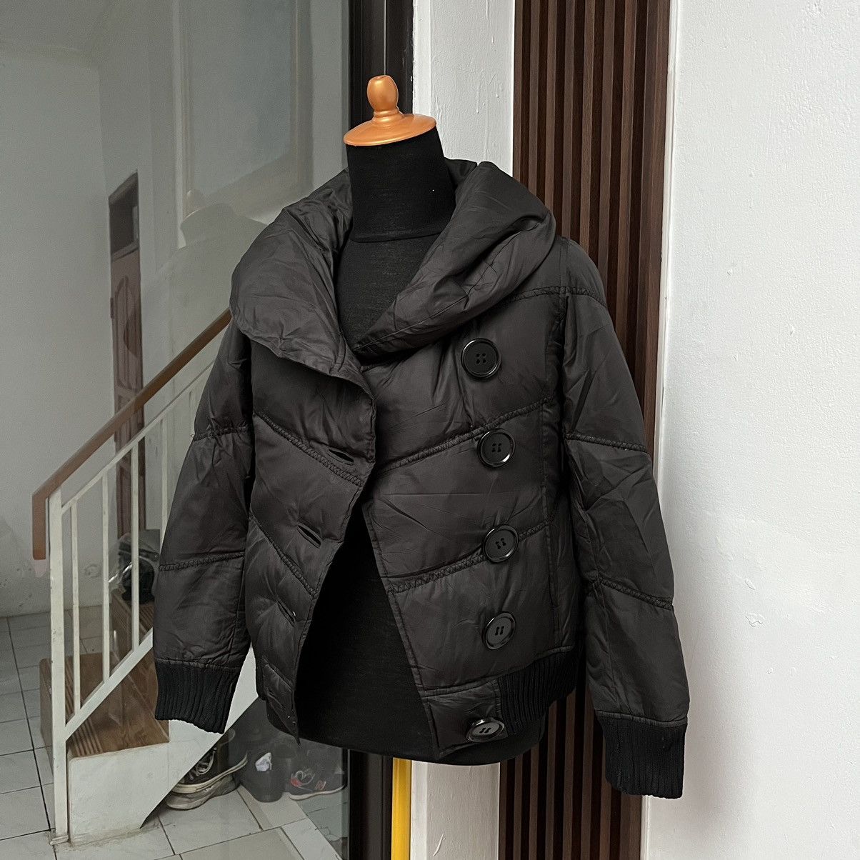 MOUSSY Azul By Moussy Japanese Brand Puffer Jacket Nice Design Size S / US 4 / IT 40 - 2 Thumbnail