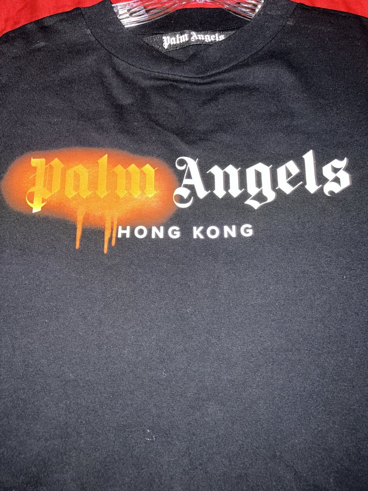 Palm Angels Palm Angels Spray City Hong Kong T-Shirt Size US L / EU 52-54 / 3 - 3 Thumbnail