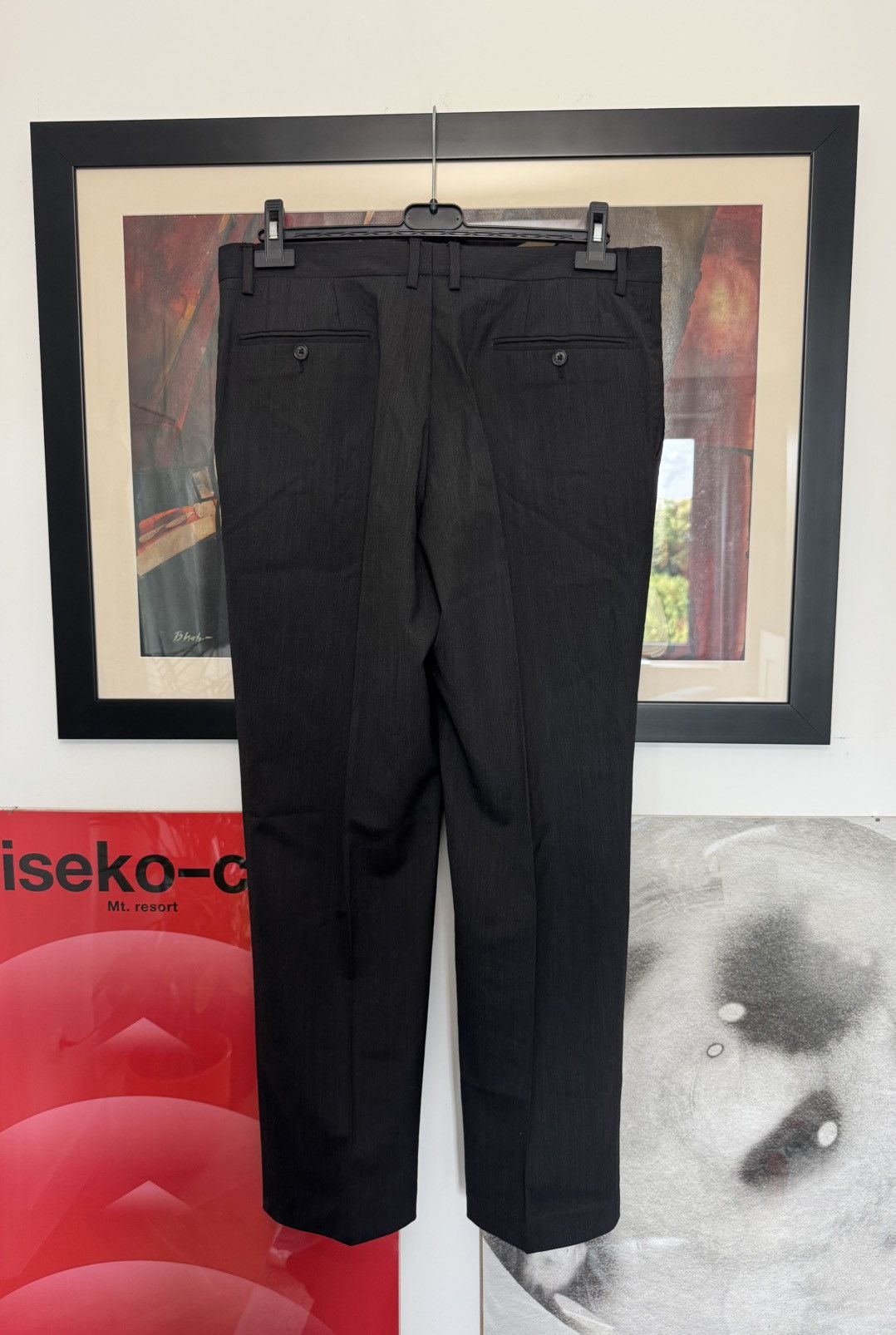 Dolce & Gabbana Dolce&Gabbana D&G Vintage Casual Black Pant Luxury High End Size US 33 - 2 Thumbnail