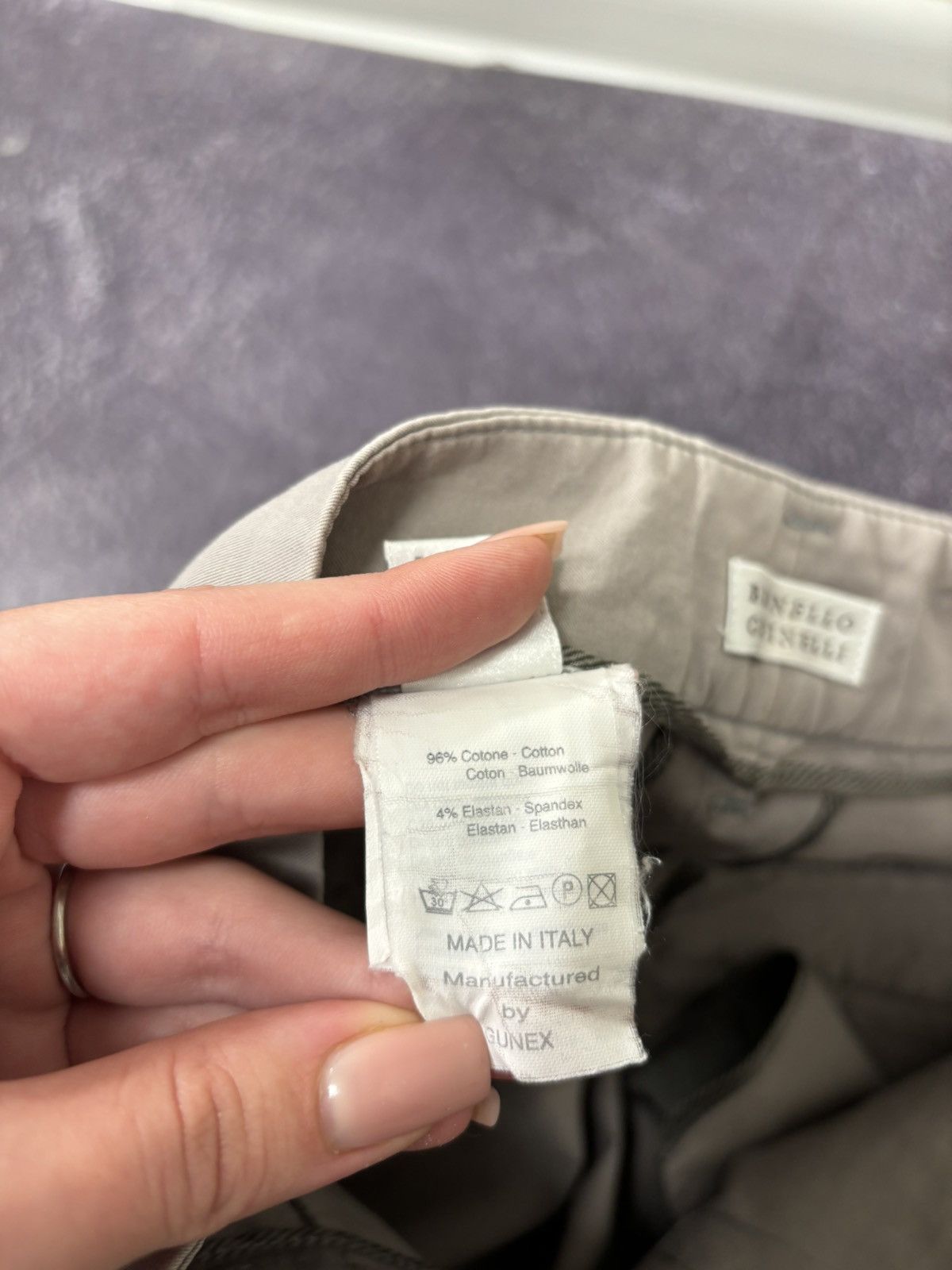 Brunello Cucinelli Brunello Cucinelli Women’s Rare Luxury Pants Trousers Size 30" / US 8 / IT 44 - 18 Thumbnail