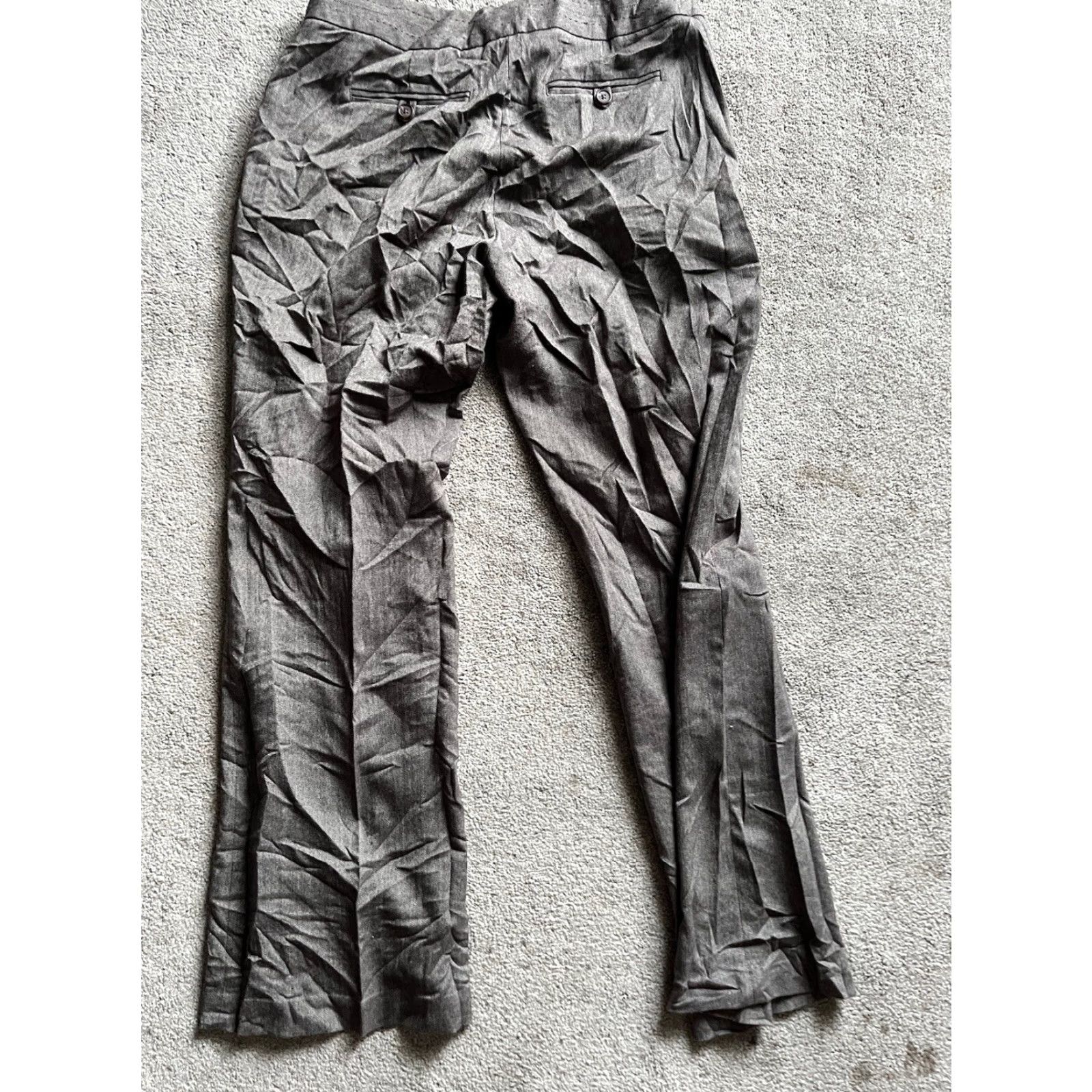 Banana Republic Banana Republic Martin Fit Pants Women 10 Regular Cotton Blend Business Brown Classic Size 32" / US 10 / IT 46 - 3 Thumbnail