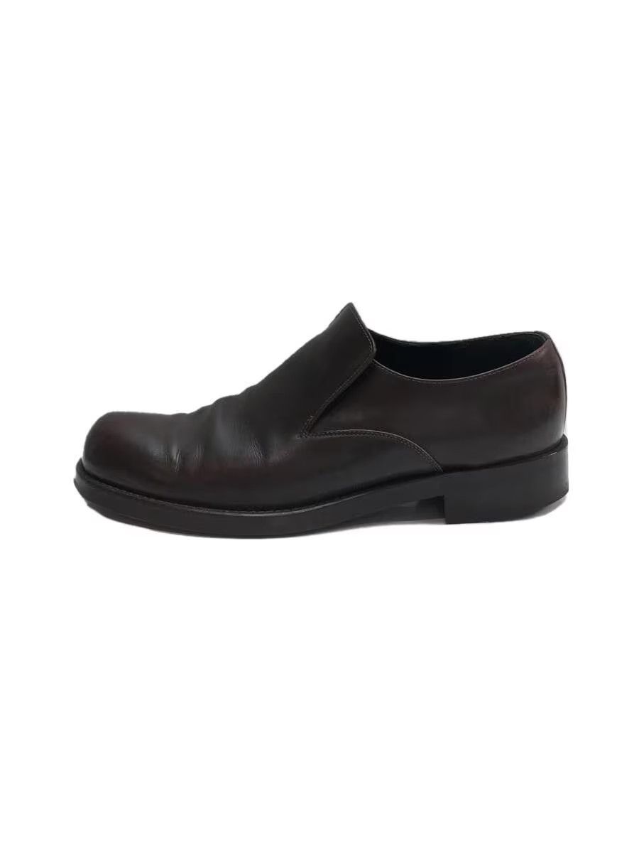 image of Yohji Yamamoto x YS For Men Slip On Leather Derby Shoes in Brown, Men's (Size 8)