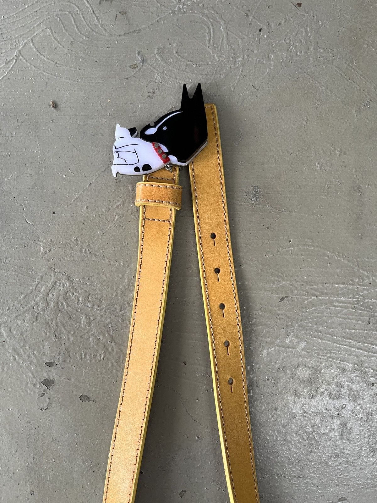 Dsquared2 Rare Archive Dsquared2 Leather Belt Dog Buckle AvantGarde Size ONE SIZE - 5 Thumbnail