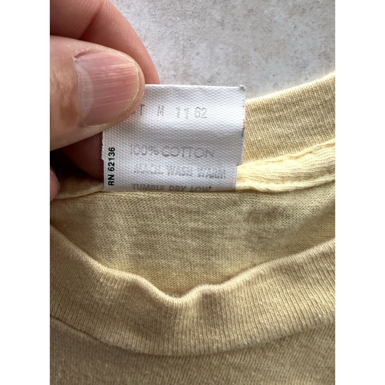 Guess Vintage Guess USA Georges Marciano Tee Shirt L Single Stitch 80’s California Sz Size US L / EU 52-54 / 3 - 6 Thumbnail