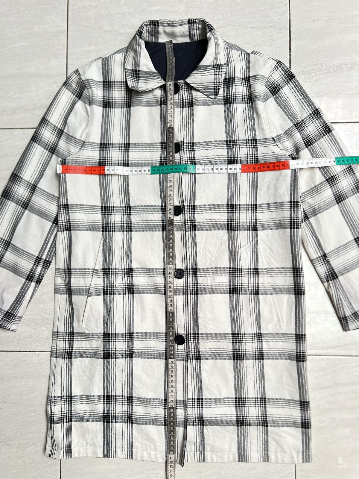 Sandro SANDRO Paris Navy Reversible Coat Jacket Size US M / EU 48-50 / 2 - 12 Thumbnail