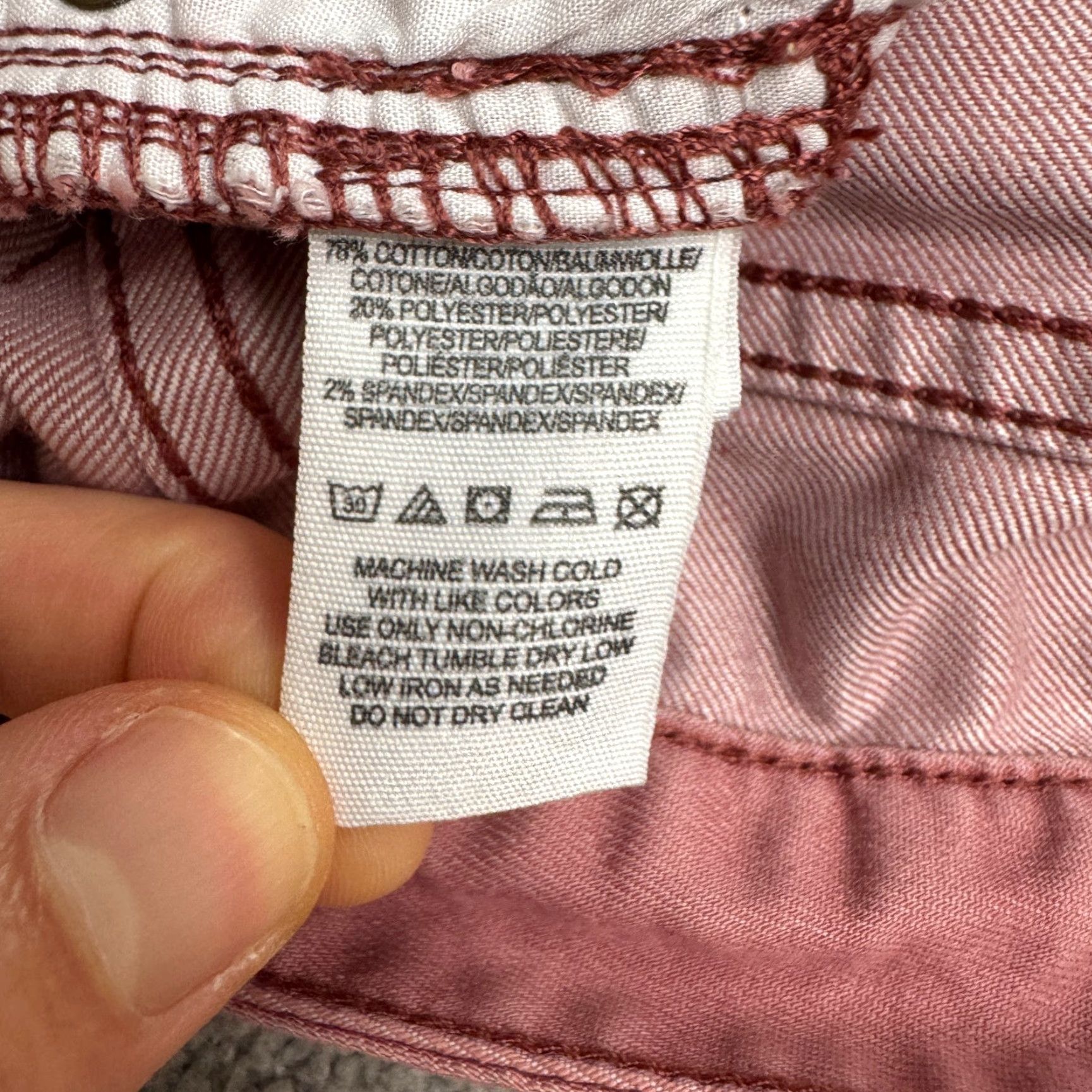 Free People Free People Denim Jeans Women 28 Pink Black Arrow Mid Rise Cropped City Outdoor 5-PocketMens? Womens Size 28" / US 6 / IT 42 - 6 Thumbnail
