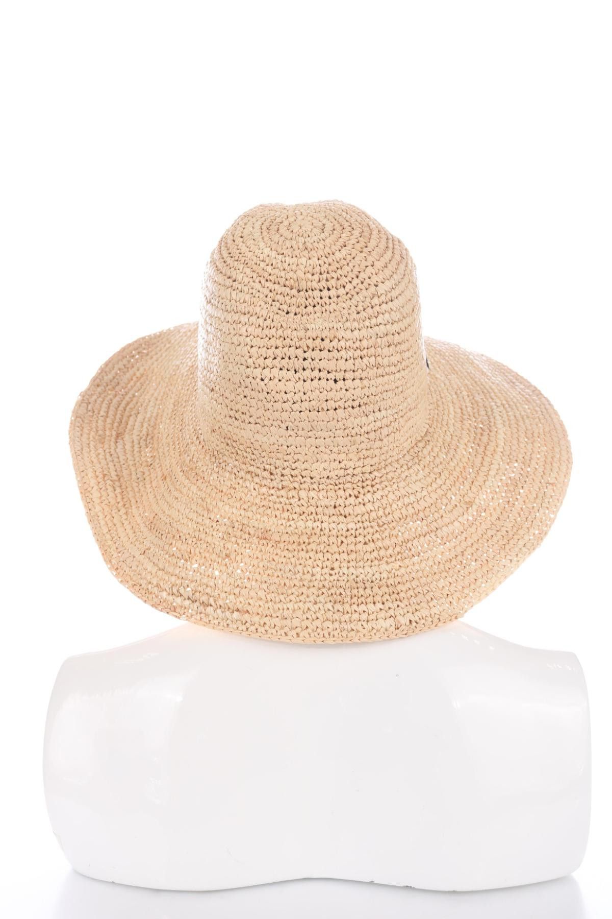 Karl Lagerfeld hat with brim Raffia Size ONE SIZE - 5 Thumbnail