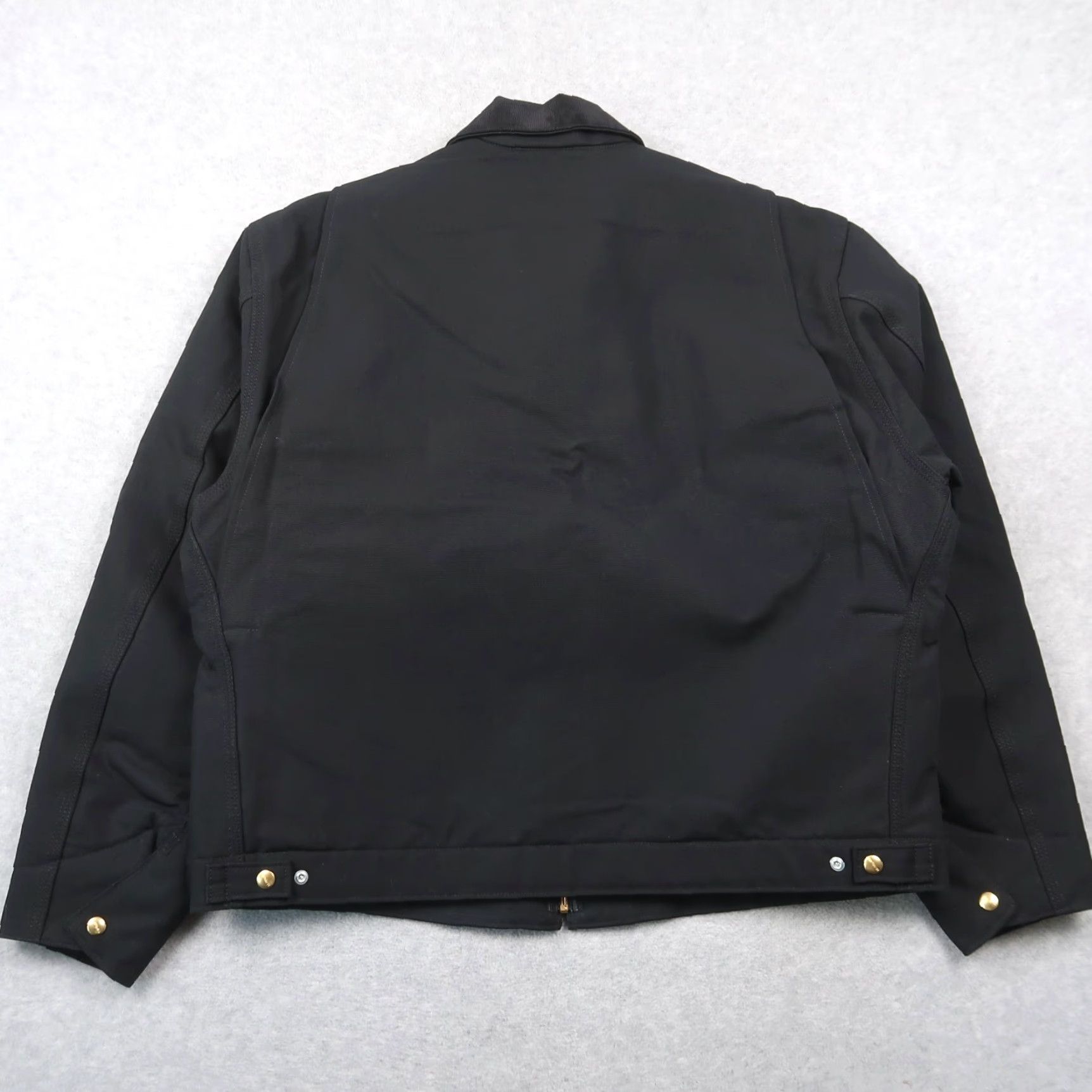 Carhartt Carhartt Detroit Jacket Mens XL Black Bomber Coat Zip Full Zip Lined Workwear USA Size US XL / EU 56 / 4 - 2 Thumbnail