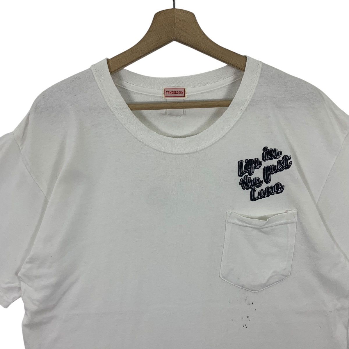 Japanese Brand × Tenderloin TENDERLOIN JAPAN life in the lane Skull backhit pocket tees Size US L / EU 52-54 / 3 - 2 Thumbnail