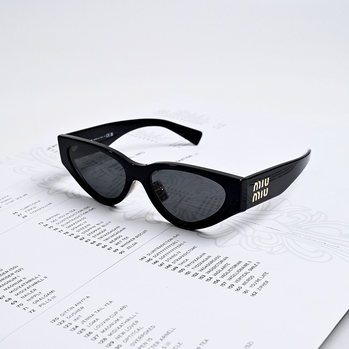 Miu Miu MIU MIU 0MU 03ZS SUNGLASSES Size ONE SIZE - 1 Thumbnail