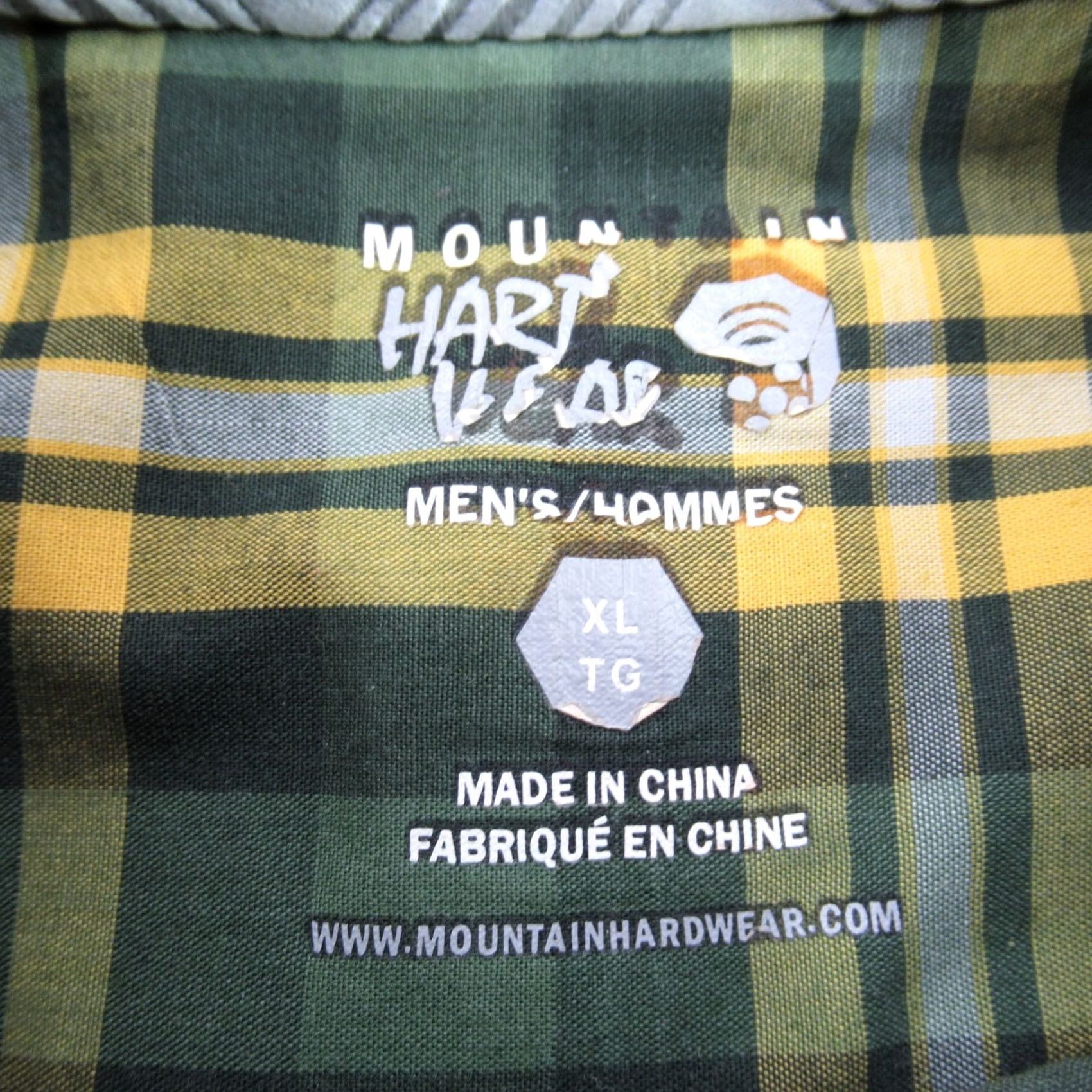 Mountain Hardwear Mountain Hardwear Shirt Mens XL Short Sleeve Button Plaid Pocket Green Size US XL / EU 56 / 4 - 4 Thumbnail