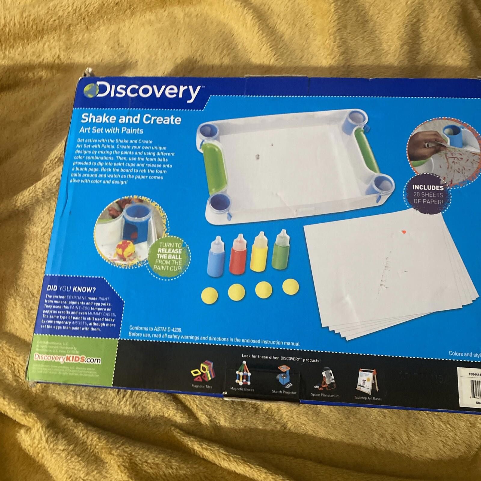 Other Discovery Kids Shake and Create Art Set with Paints NEW Size ONE SIZE - 5 Thumbnail