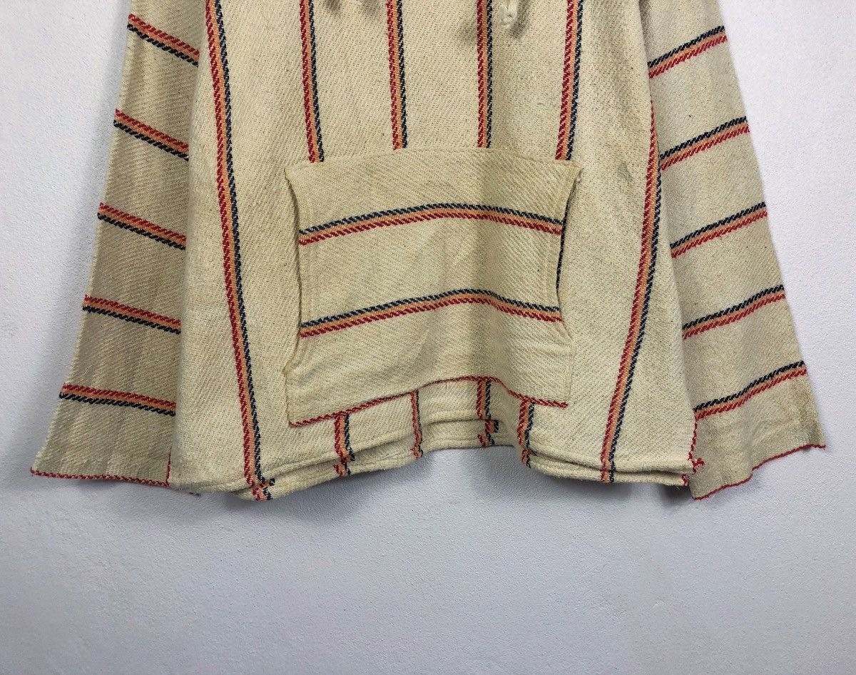 Mexican Threads × Vintage Rare Vintage Mexican Baja Rug Hoodie Size US M / EU 48-50 / 2 - 3 Thumbnail