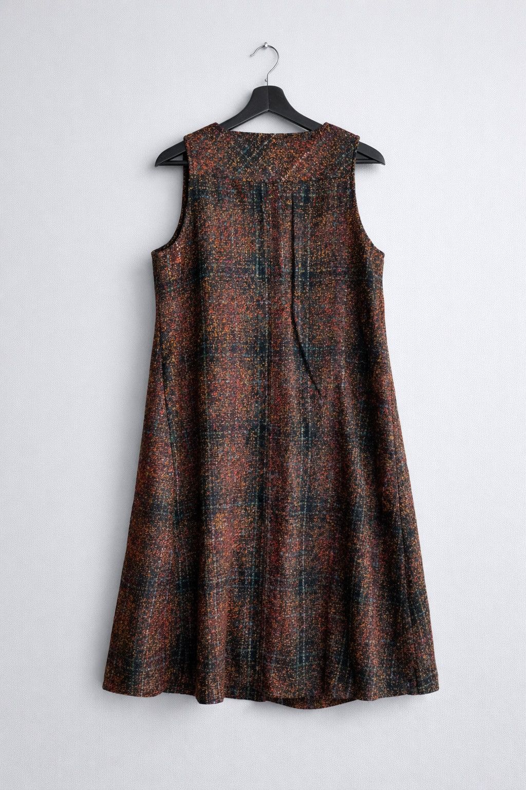 Vintage Vintage Japanese Sleeveless Button-Front Dress Abstract Size M / US 6-8 / IT 42-44 - 2 Thumbnail
