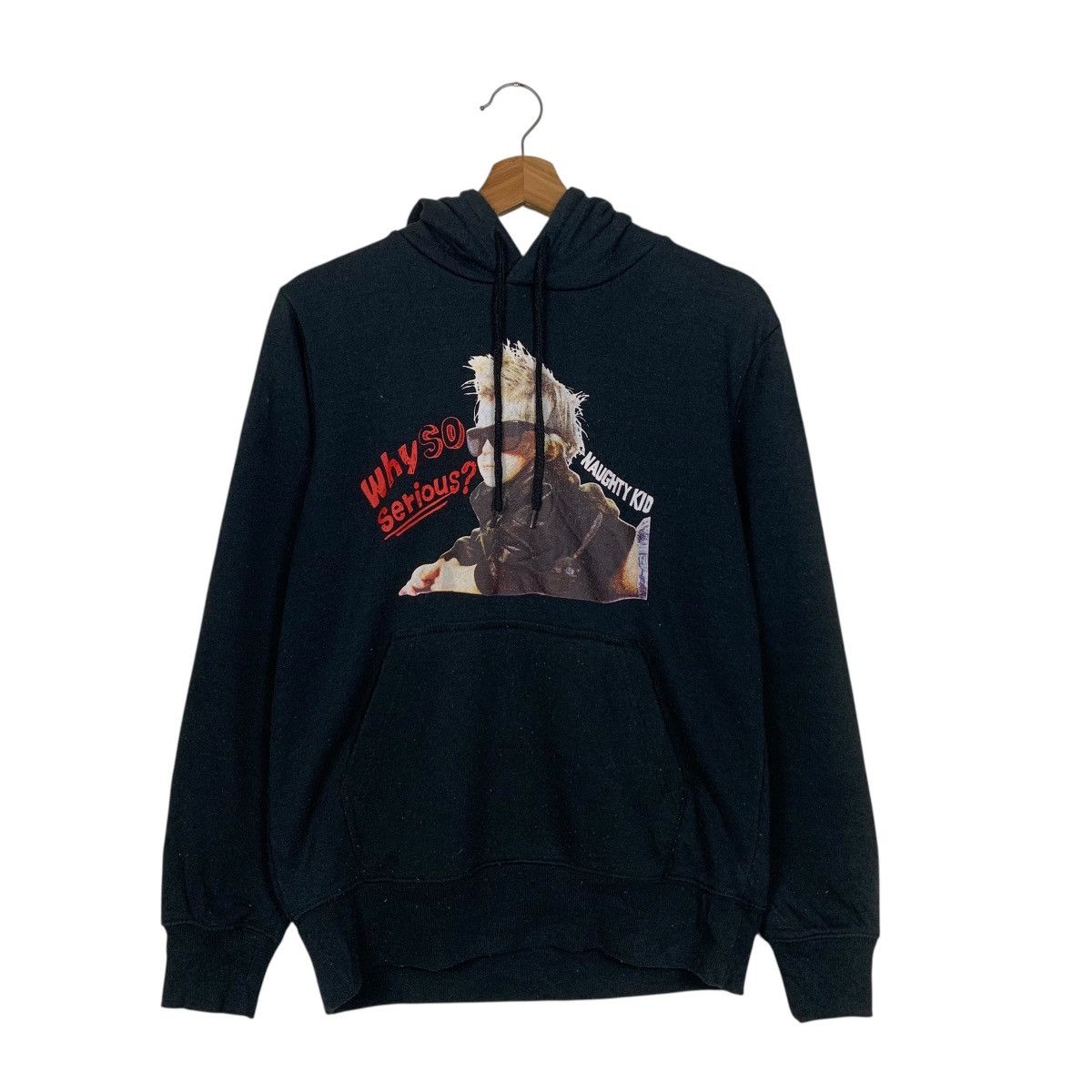 Japanese Brand Why So Serious Graphic Pullover Hoodie Sweatshirt #3609-C165 Size US M / EU 48-50 / 2 - 7 Thumbnail