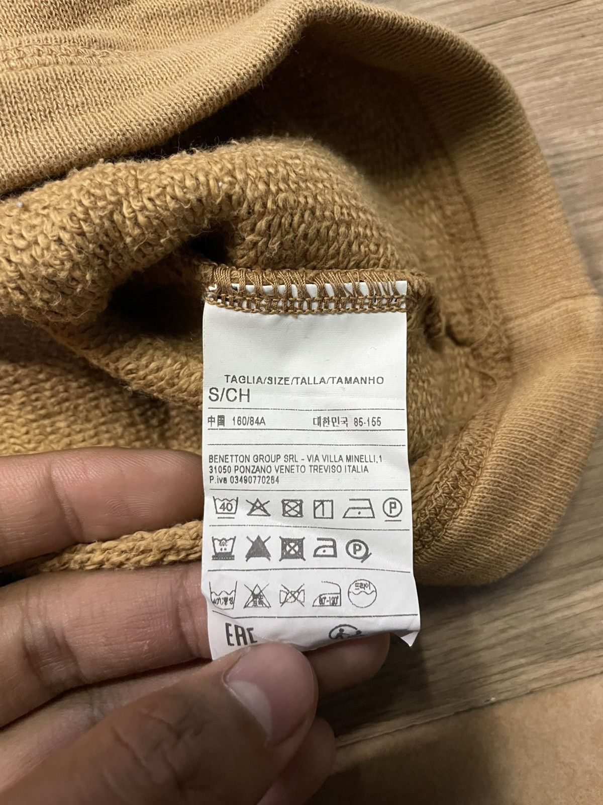 United Colors Of Benetton United colors of benetton crop top hoodie Size US S / EU 44-46 / 1 - 4 Thumbnail