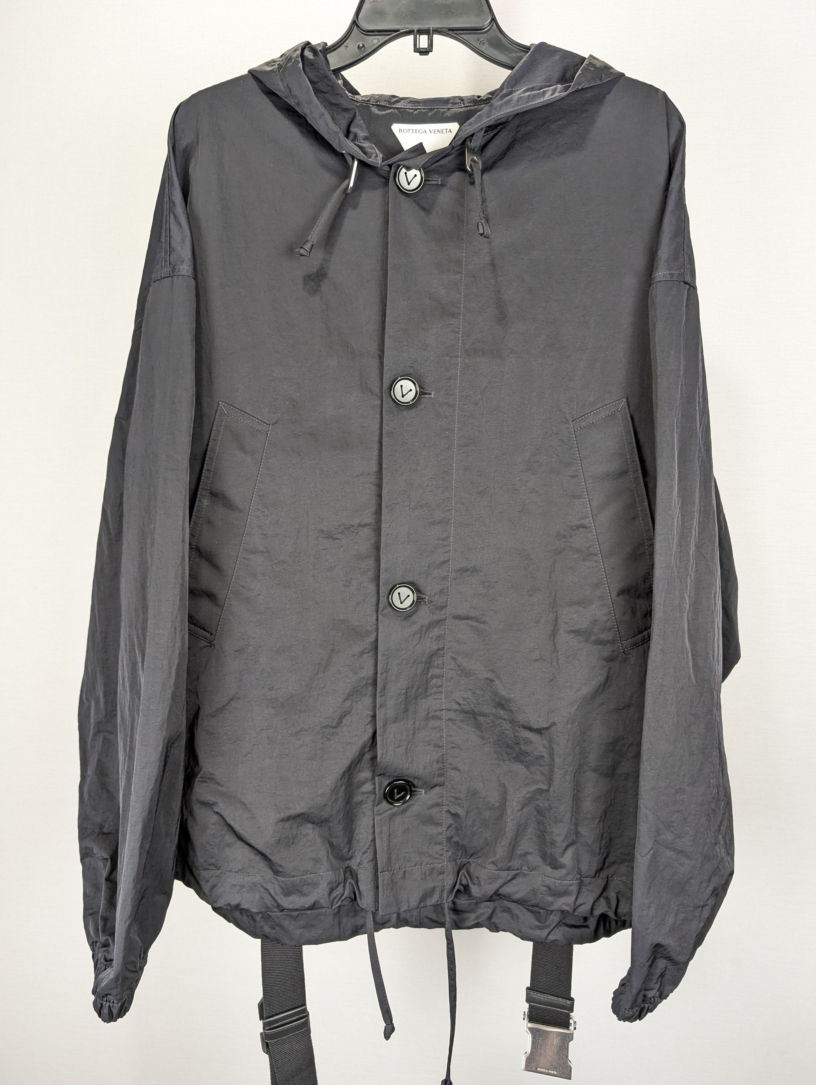 Bottega Veneta o1rshd1 Nylon Tech Blouson in Black Size US L / EU 52-54 / 3 - 1 Thumbnail