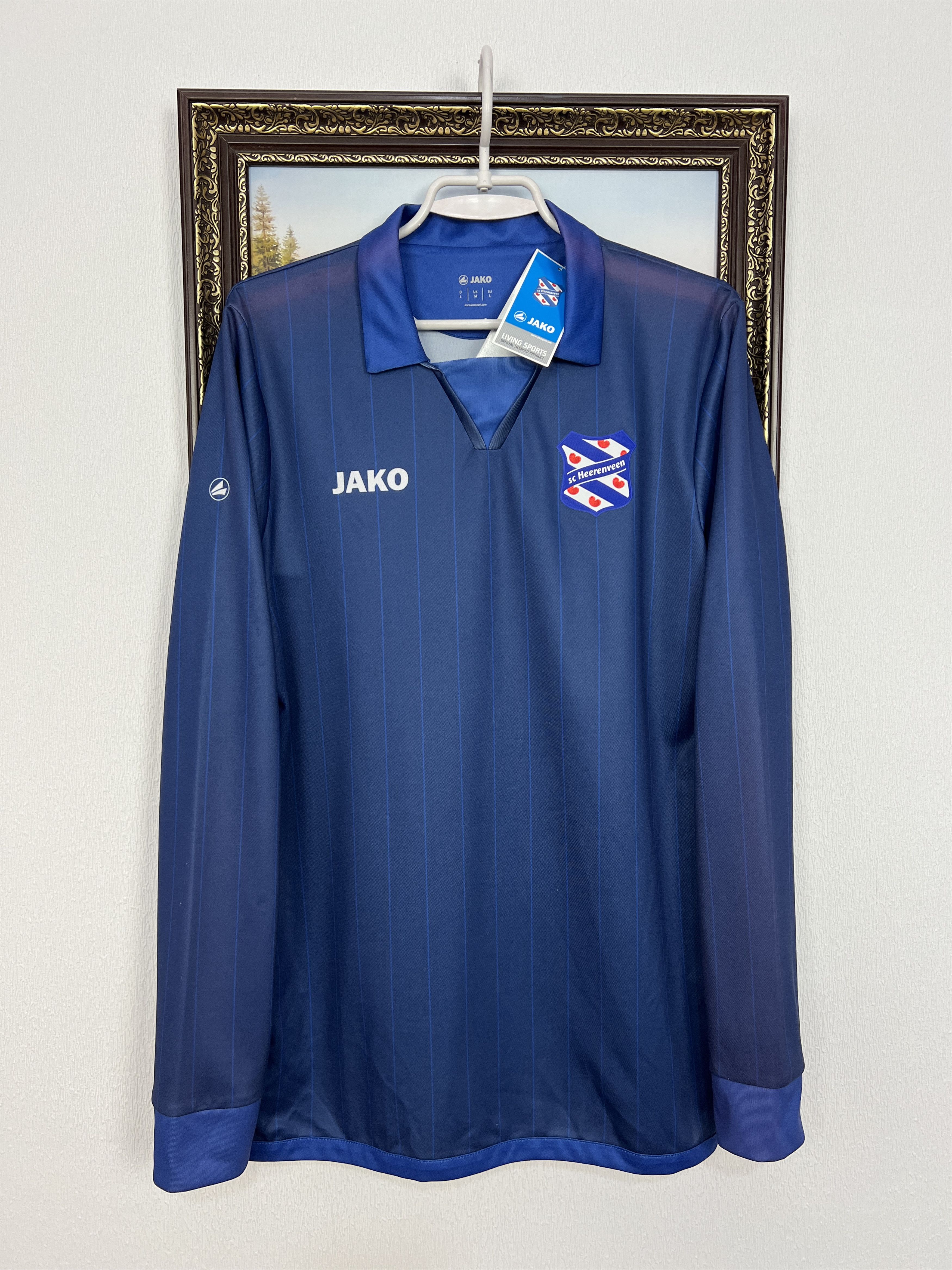 Vintage SC Heerenveen football shirt Long Sleeve Jersey Trikot Size US L / EU 52-54 / 3 - 1 Thumbnail