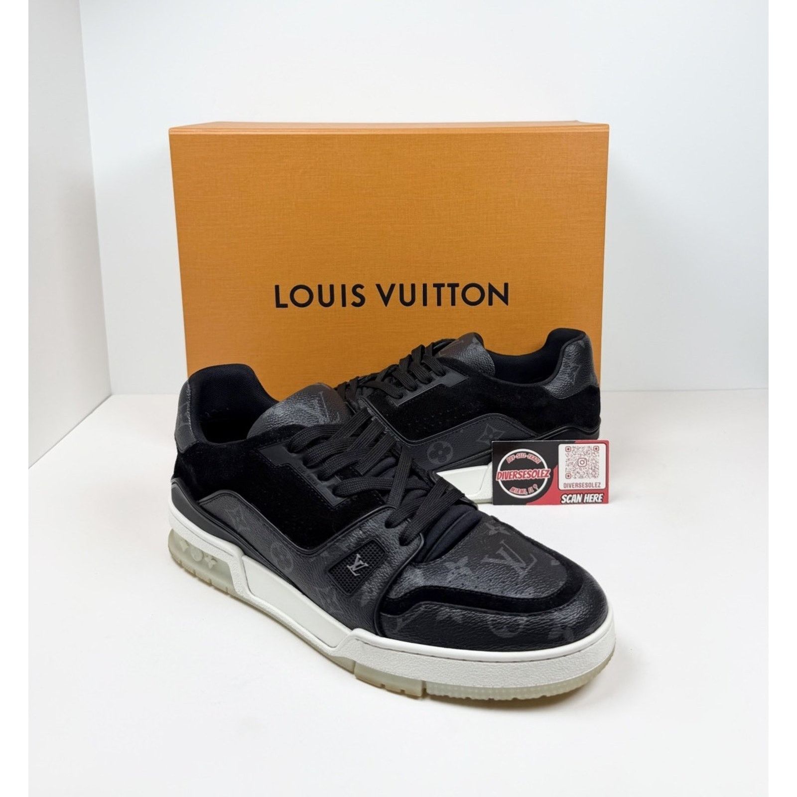 Louis Vuitton Size 10LV/11US - Louis Vuitton Monogram Trainers Size US 11 / EU 44 - 1 Thumbnail