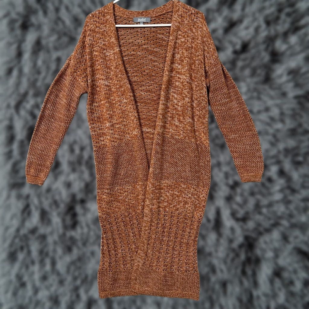 Vintage VINTAGE Marled Reunited Clothing Cardigan SweatER? Size S / US 4 / IT 40 - 1 Thumbnail