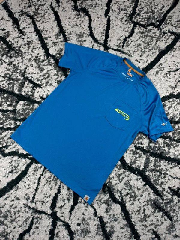 Carhartt Carhartt outfish blue fishing sports shirt S Size US S / EU 44-46 / 1 - 2 Thumbnail
