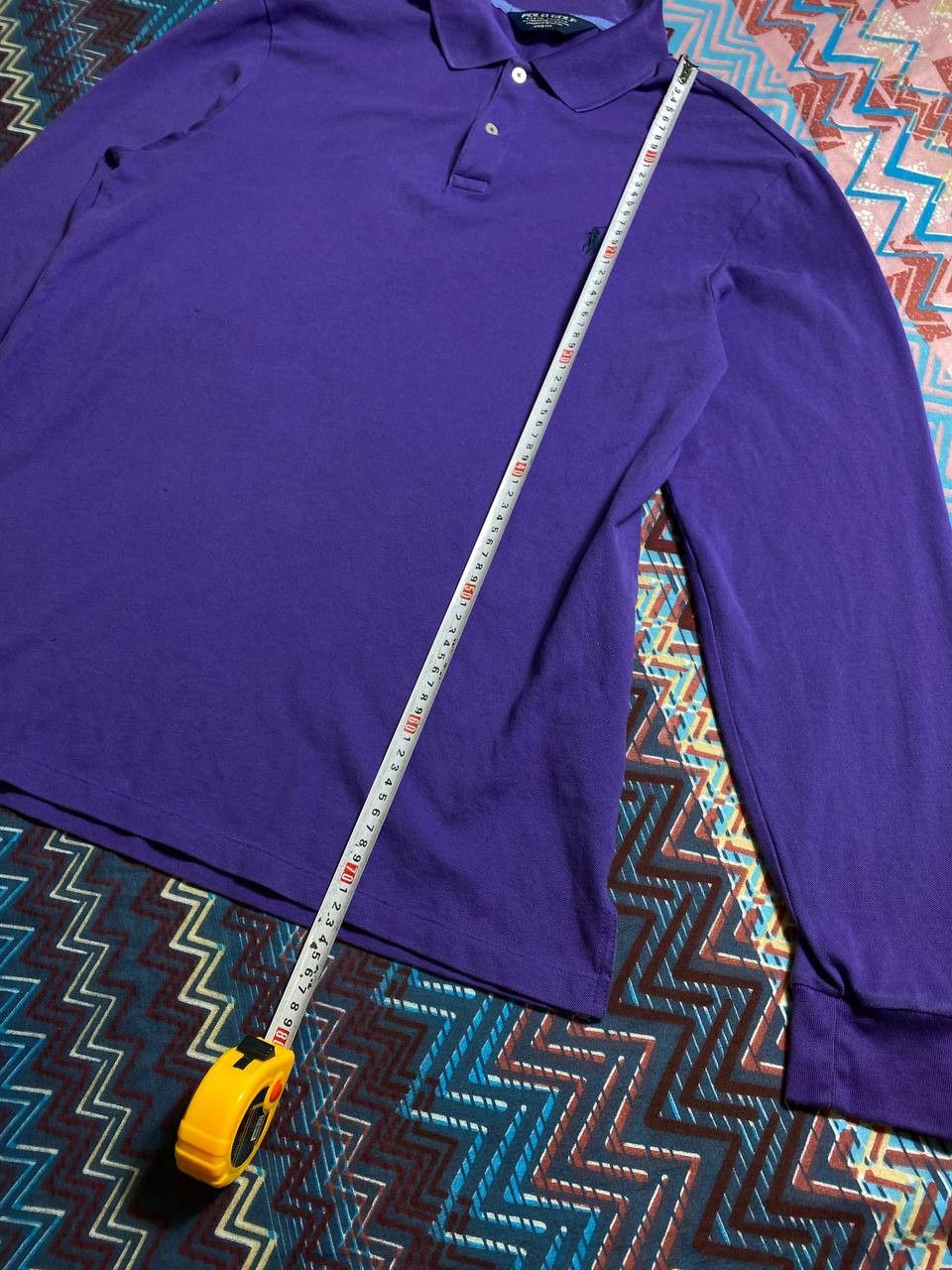 Polo Ralph Lauren × Vintage Polo Golf Ralph Lauren sweater jumper purple basic half Size US L / EU 52-54 / 3 - 8 Thumbnail