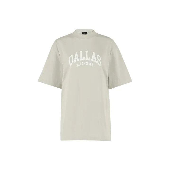 Balenciaga Dallas Logo Short Sleeve T-Shirt