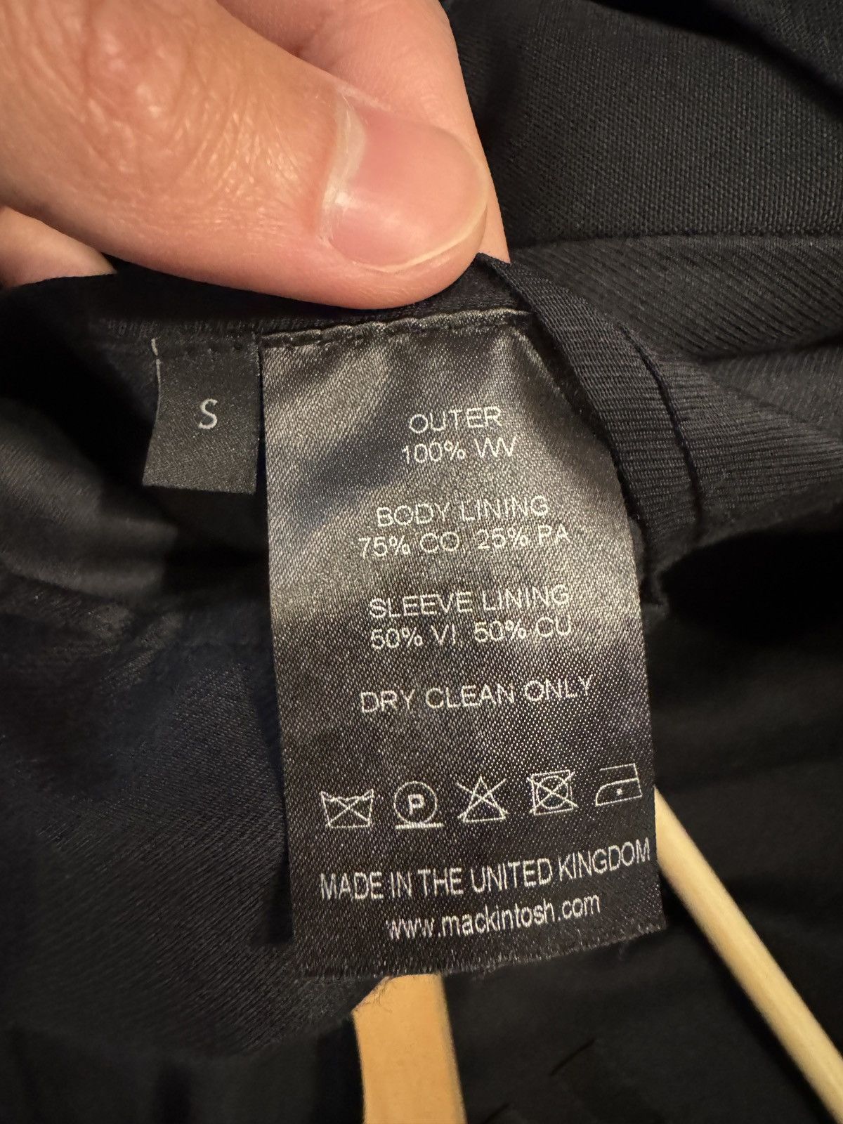 Kiko Kostadinov Mackintosh 0003 blazer in black | Grailed