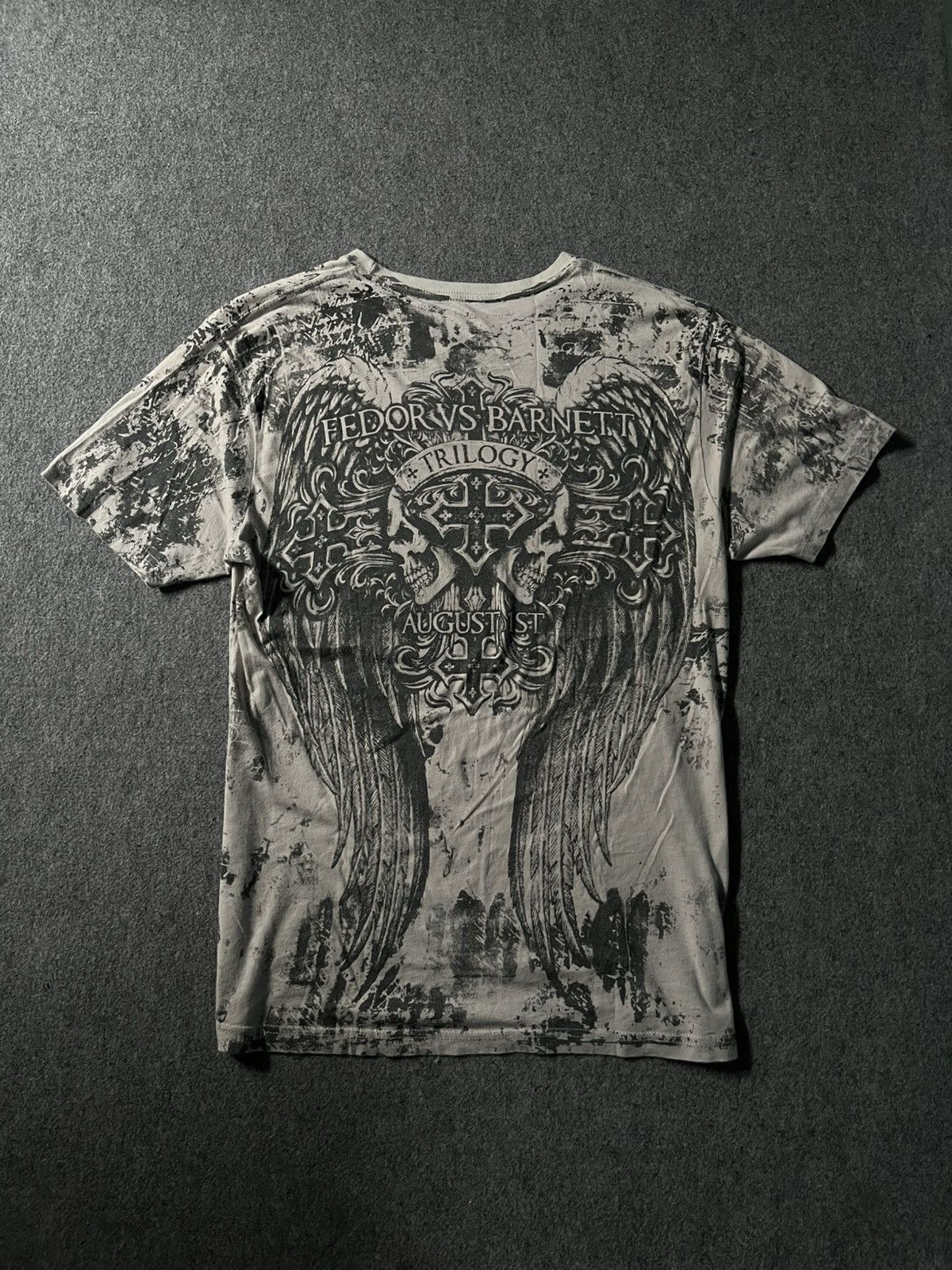 Affliction AFFLICTION FEDOR VS BARNETT RARE ITEM Size US XL / EU 56 / 4 - 3 Thumbnail