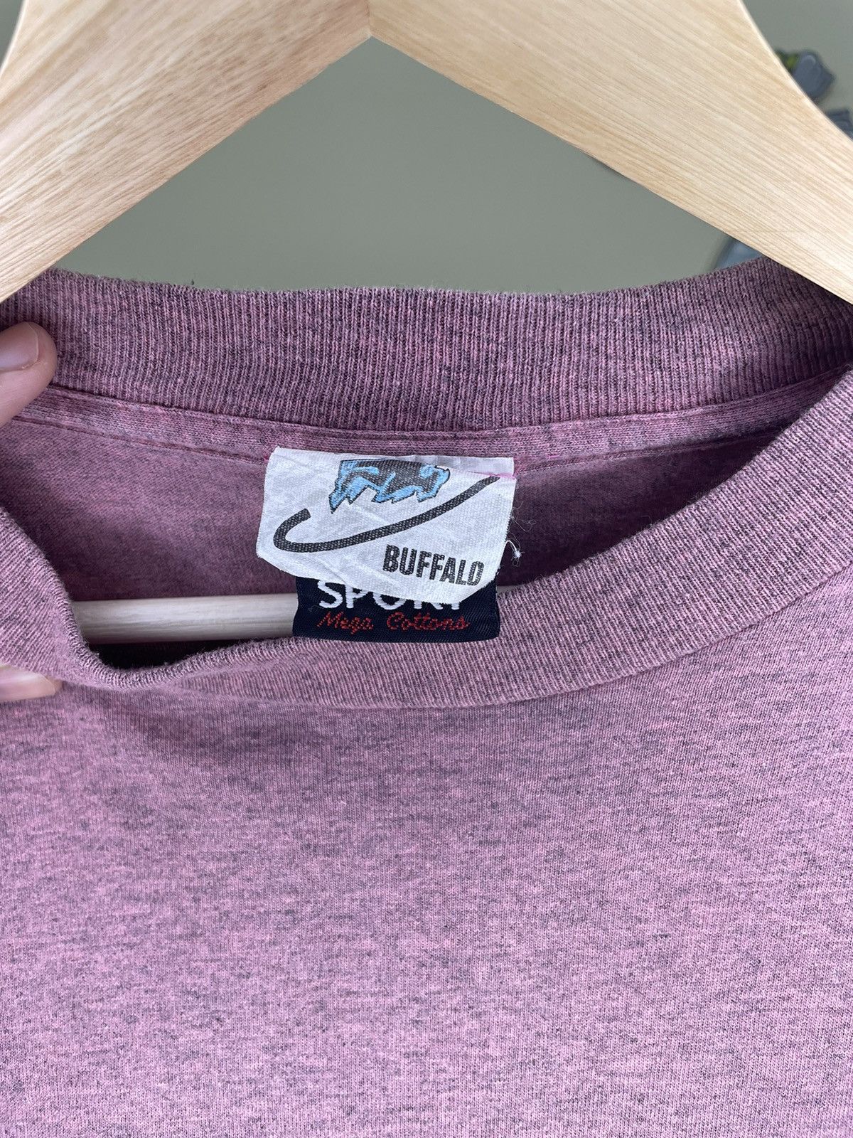 Buffalo David Bitton × Buffalo London × Vintage BUFFALO - VINTAGE COWBOY AND HORSES WRAP MACHINE Size US L / EU 52-54 / 3 - 3 Thumbnail