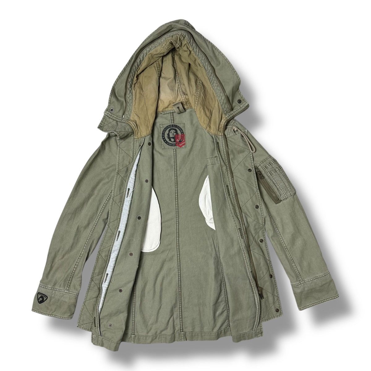 Hysteric Glamour Hysteric Glamour Multi Pocket Tactical Zipper Parka Jacket Size US M / EU 48-50 / 2 - 3 Thumbnail